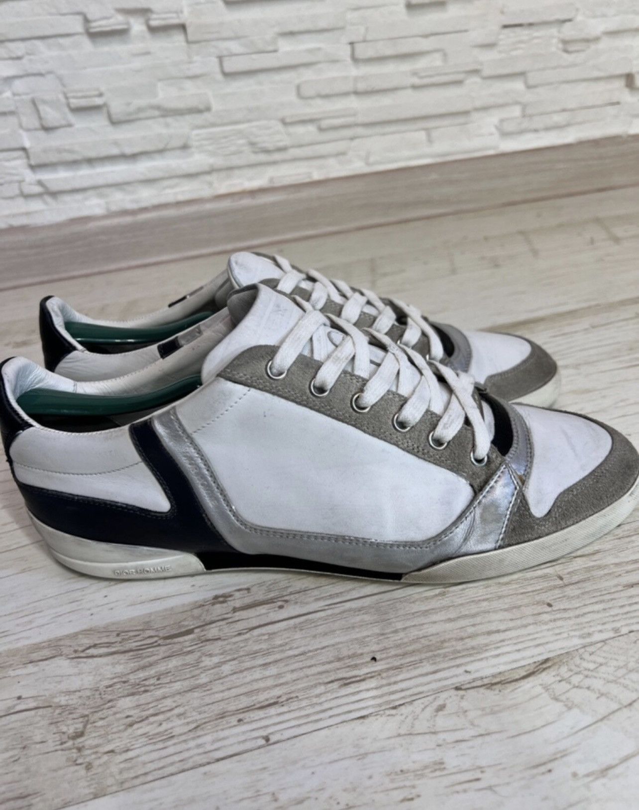 Dior Dior Homme Leather Suede Sneakers Size 41.5 Size US 9 / EU 42 - 5 Thumbnail