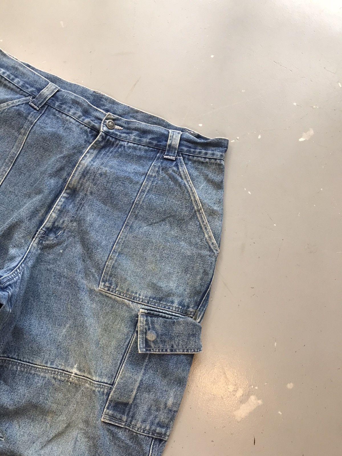 JNCO × Vintage Vintage first down multiple big pocket cargo denim Size US 40 / EU 56 - 4 Thumbnail