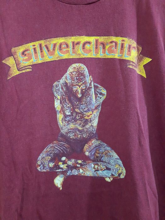 T-shirt Vintage Silverchair - Marque Gildan - Taille Unique Unisexe - Neuf Avec étiquette