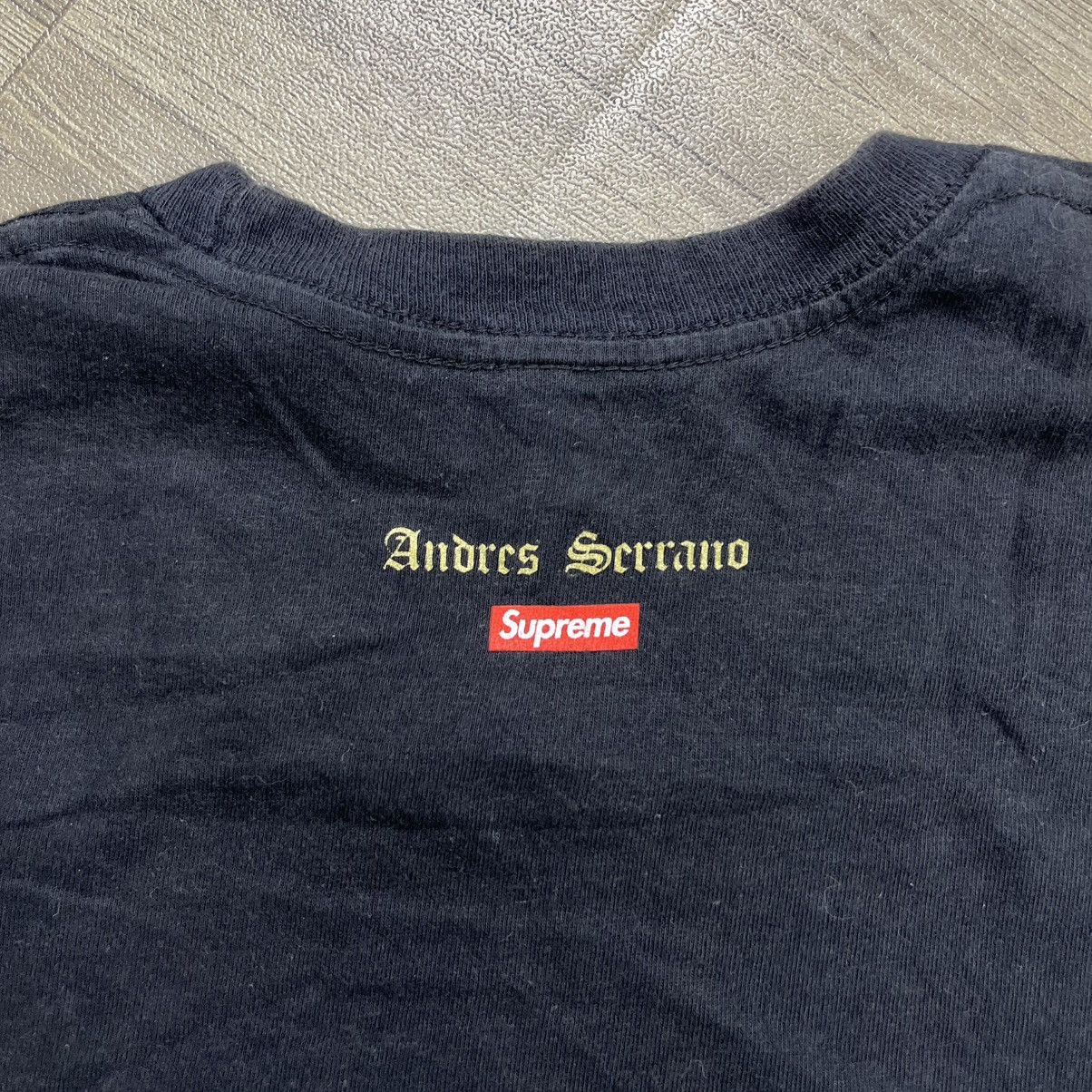 Supreme FW17 Supreme Andres Serrano Madonna and Child Tee Black XL Size US XL / EU 56 / 4 - 8 Thumbnail