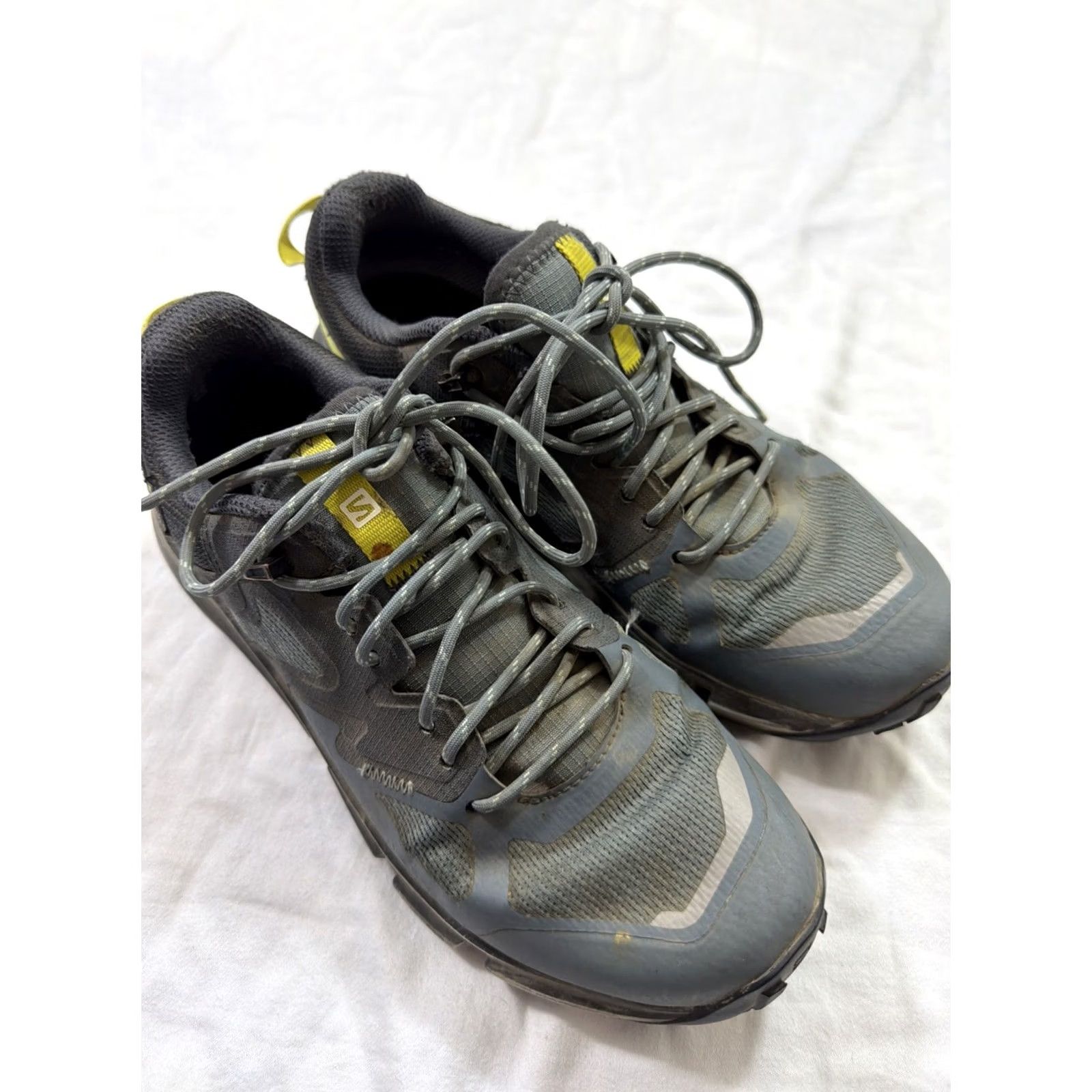Salomon Salomon Predict Hike GTX Sneaker Womens Size 7.5 Blue Gray Stormy 7.5 Gray Womens Sneaker Salomon S Stormy Size US 8 / IT 38 - 2 Thumbnail
