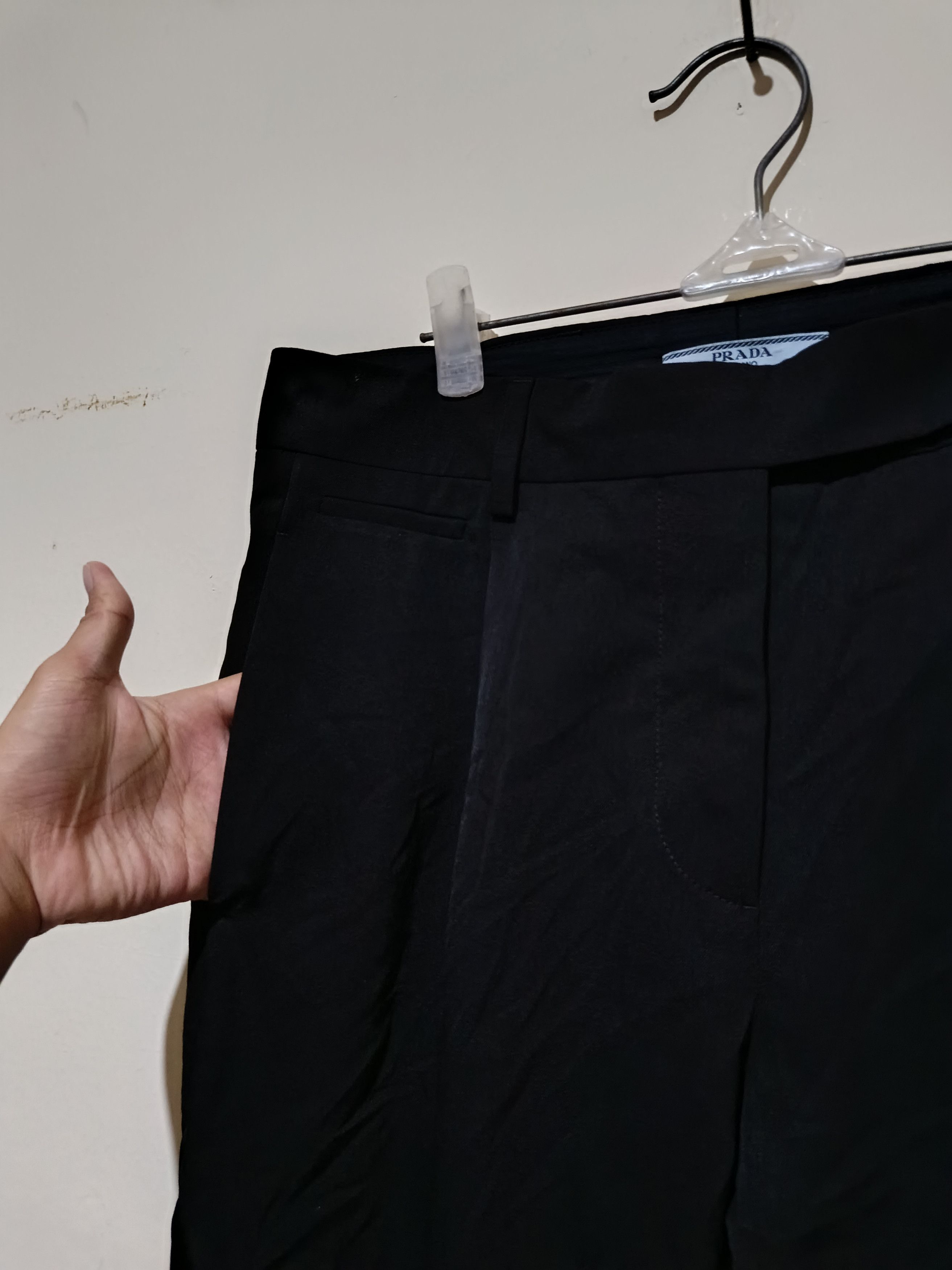 Prada Prada black capri pants Size 33" - 4 Thumbnail