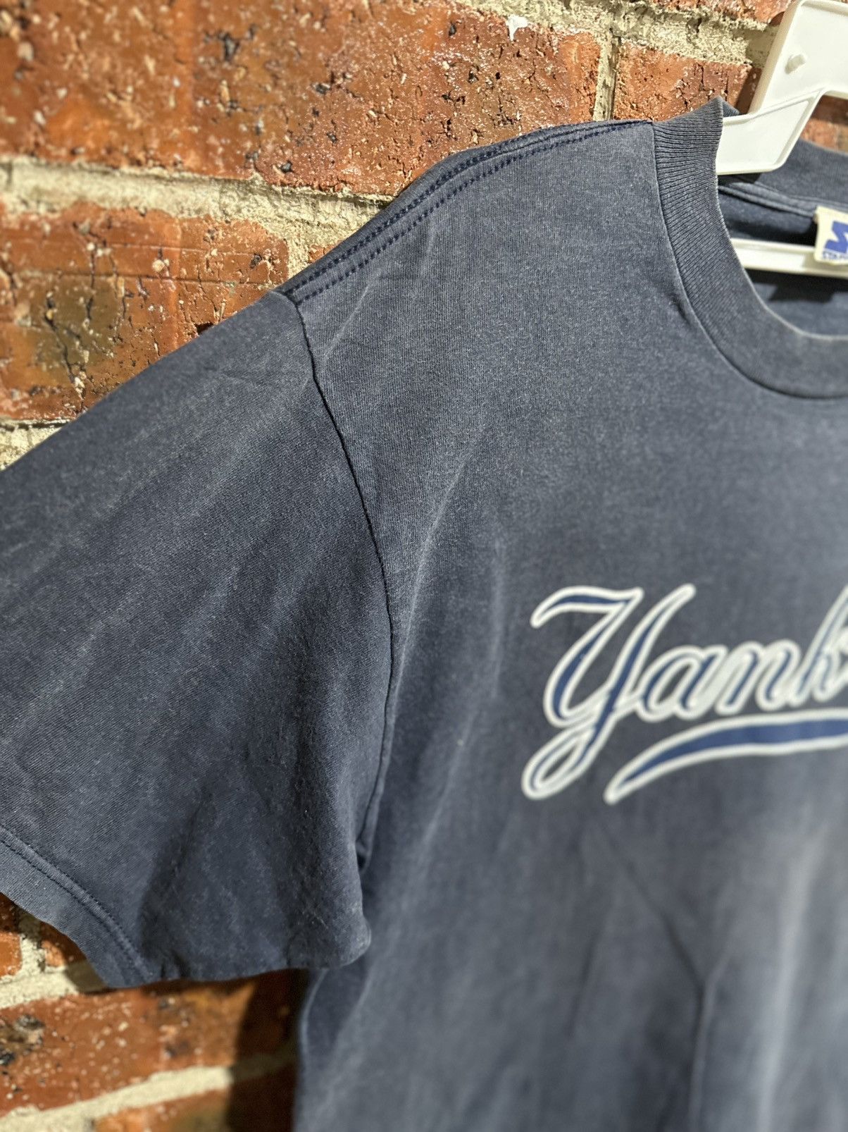 Starter Thrashed Vintage Starter X Yankees Faded Tee Size US L / EU 52-54 / 3 - 7 Thumbnail