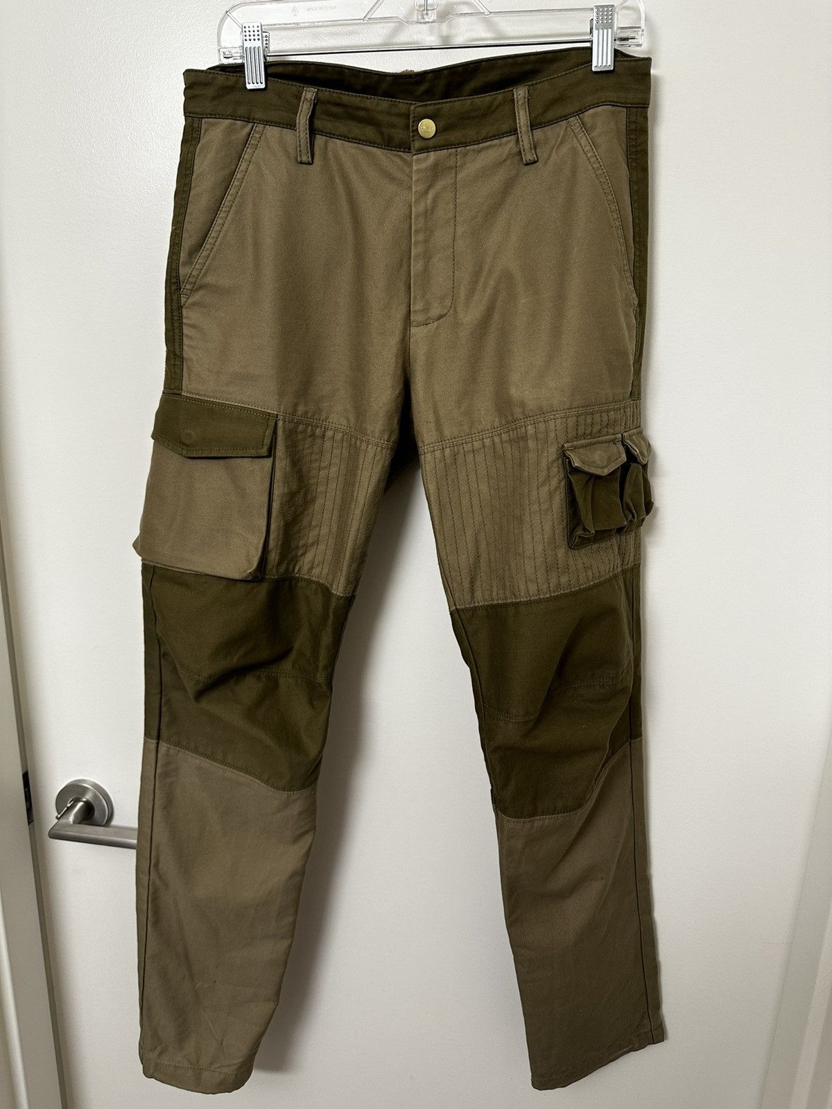 image of Kith Sateen Cargo Pants in Green, Men's (Size 30)