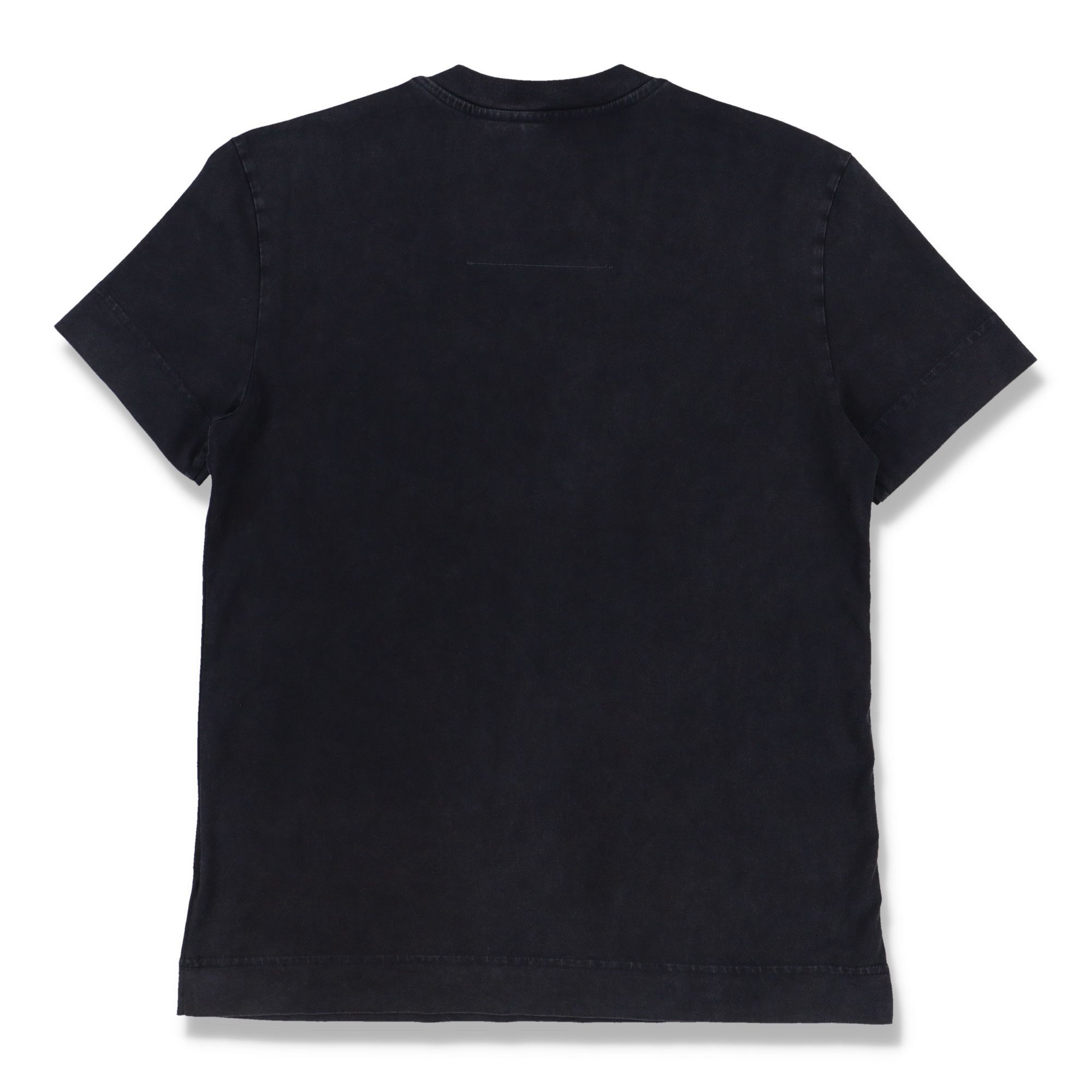 Givenchy Washed Black Cheneille Patch College Logo T-Shirt Size XS / US 0-2 / IT 36-38 - 6 Thumbnail