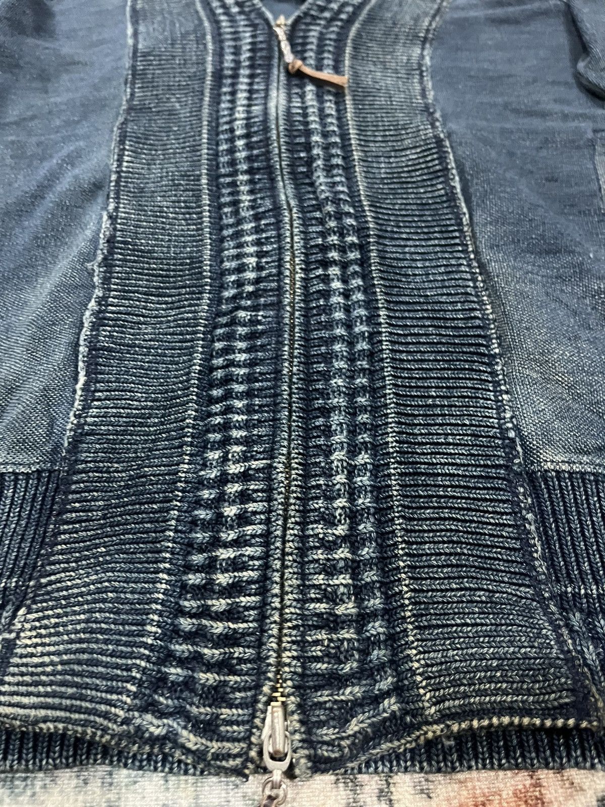Japanese Brand Cotton zipper cardigan Size US S / EU 44-46 / 1 - 5 Thumbnail