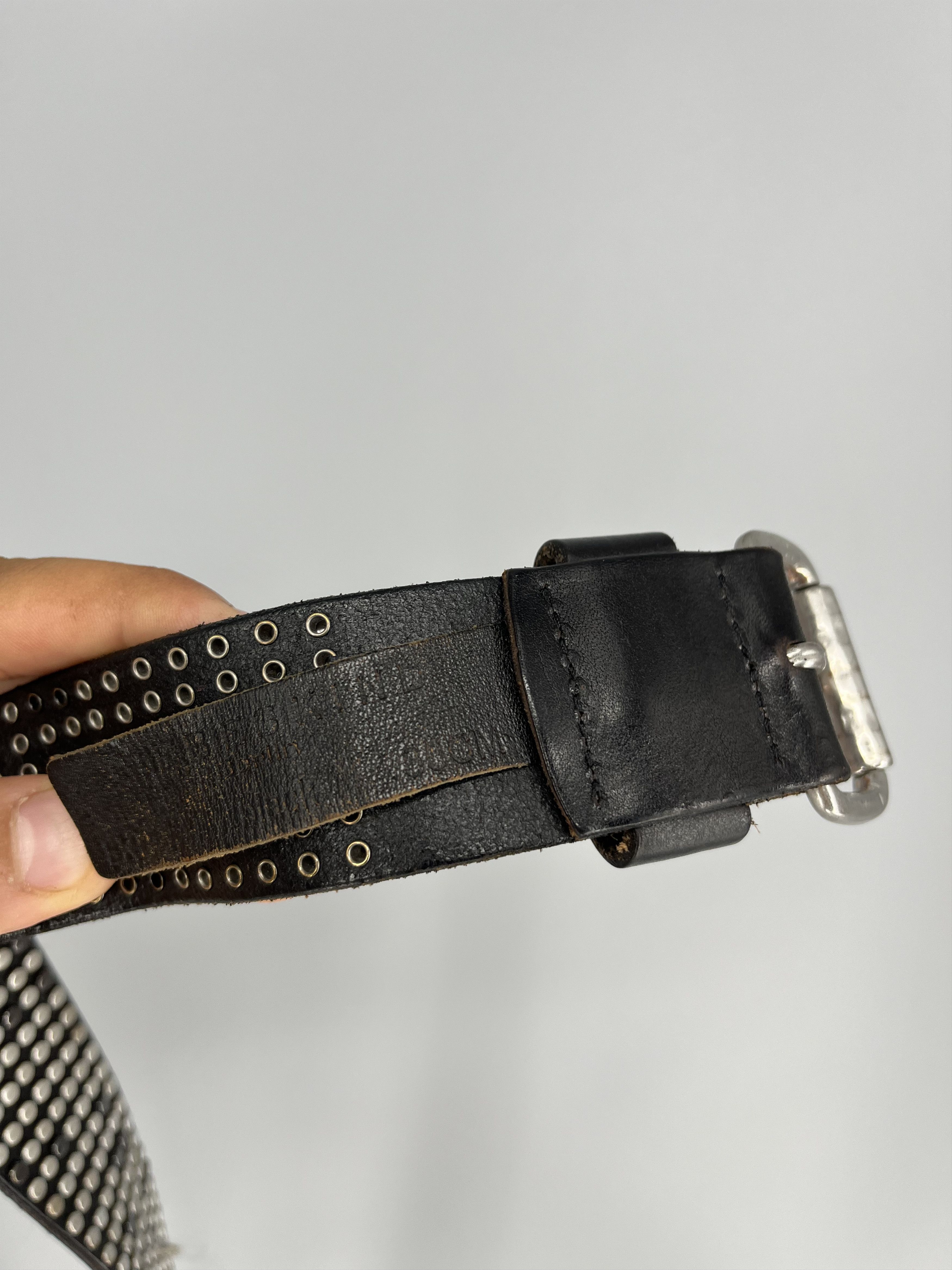 Japanese Brand Vintage 90s Punk Belt Leather Band Rock Y2K 90s Y2K Size ONE SIZE - 9 Thumbnail