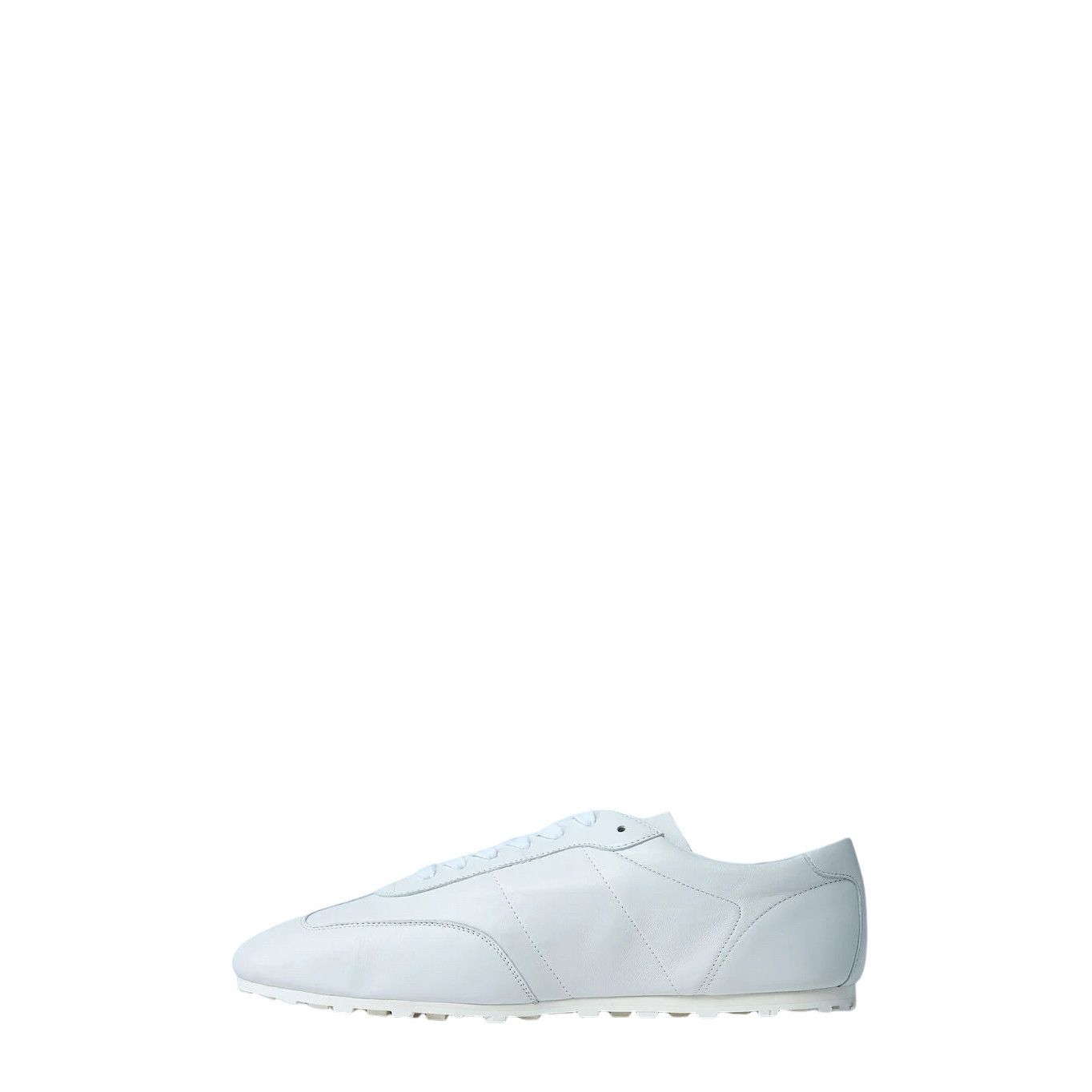 Marni MARNI White Leather Sneakers New & Authentic (Men's size:9;) Size US 9 / EU 42 - 3 Thumbnail