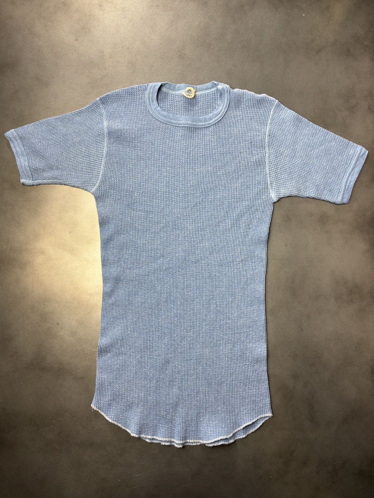 Vintage 1970s Thermal Tee Shortsleeve 70s Jockey True Vintage Waffle Size US S / EU 44-46 / 1 - 2 Thumbnail