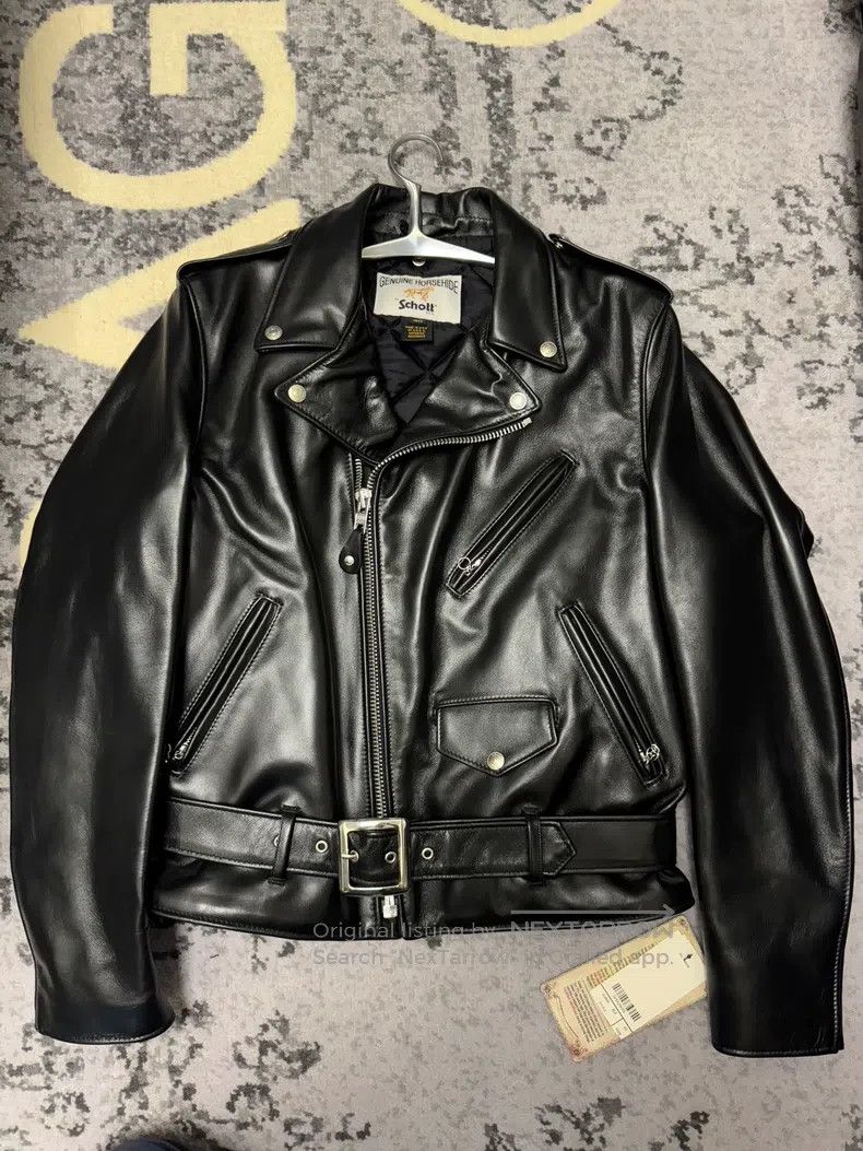 Schott Schott 618HH leather coat Size US XXS / EU 40 - 1 Thumbnail