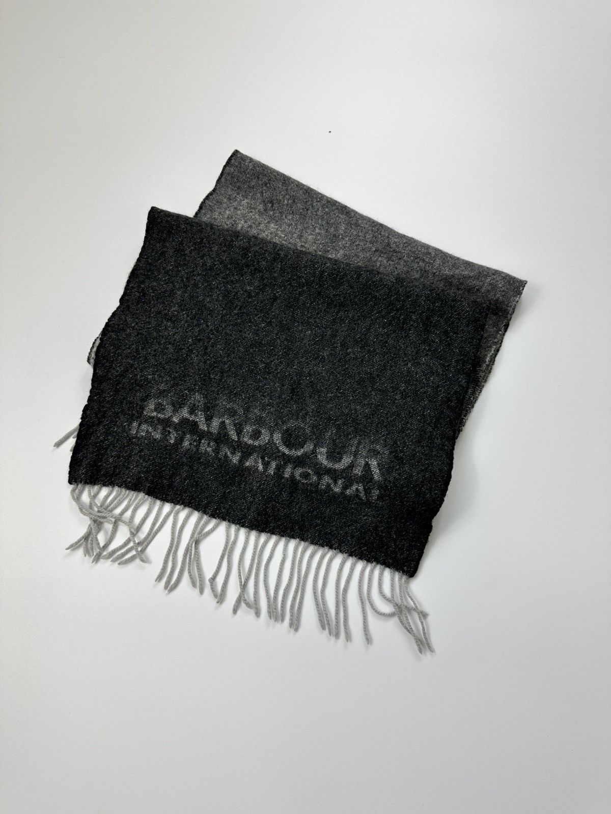 Barbour Barbour International Scarf Logo Wool Size ONE SIZE - 2 Thumbnail