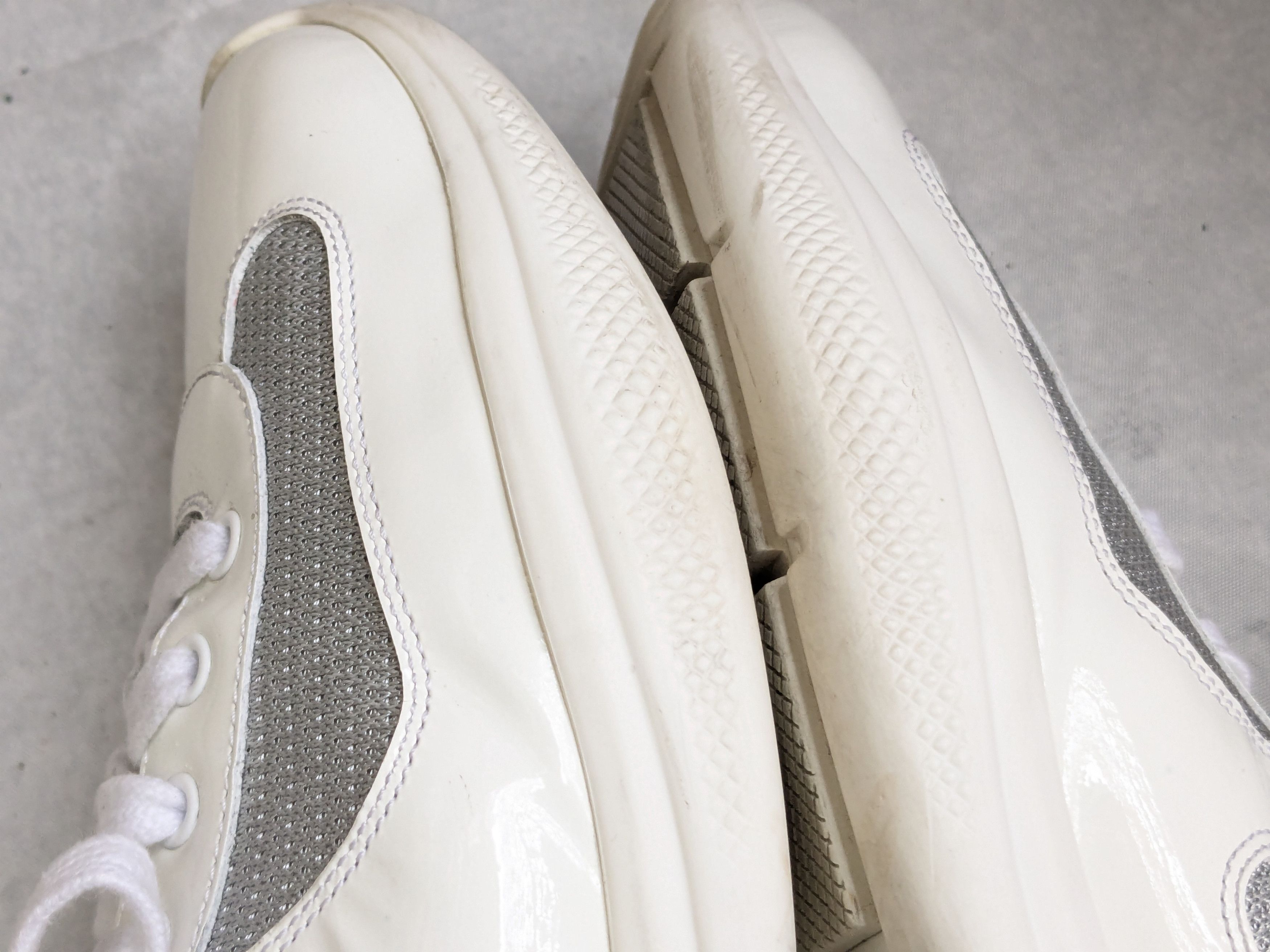 Prada Prada America's Cup Sneakers White Patent Leather 13 Size US 13 / EU 46 - 9 Thumbnail