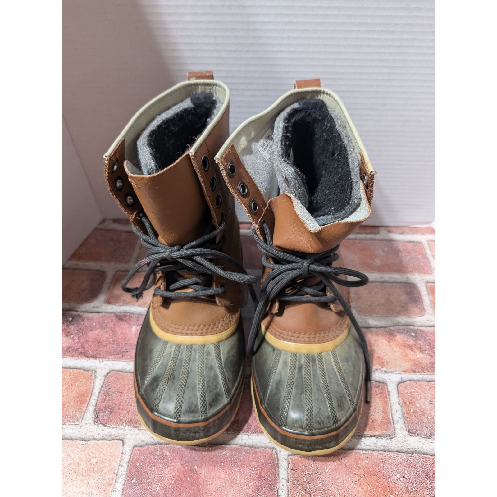 SOREL SOREL 1964 Premium Leather WATERPROOF Snow Boots Mens Sz 8 Size US 8 / EU 41 - 2 Thumbnail