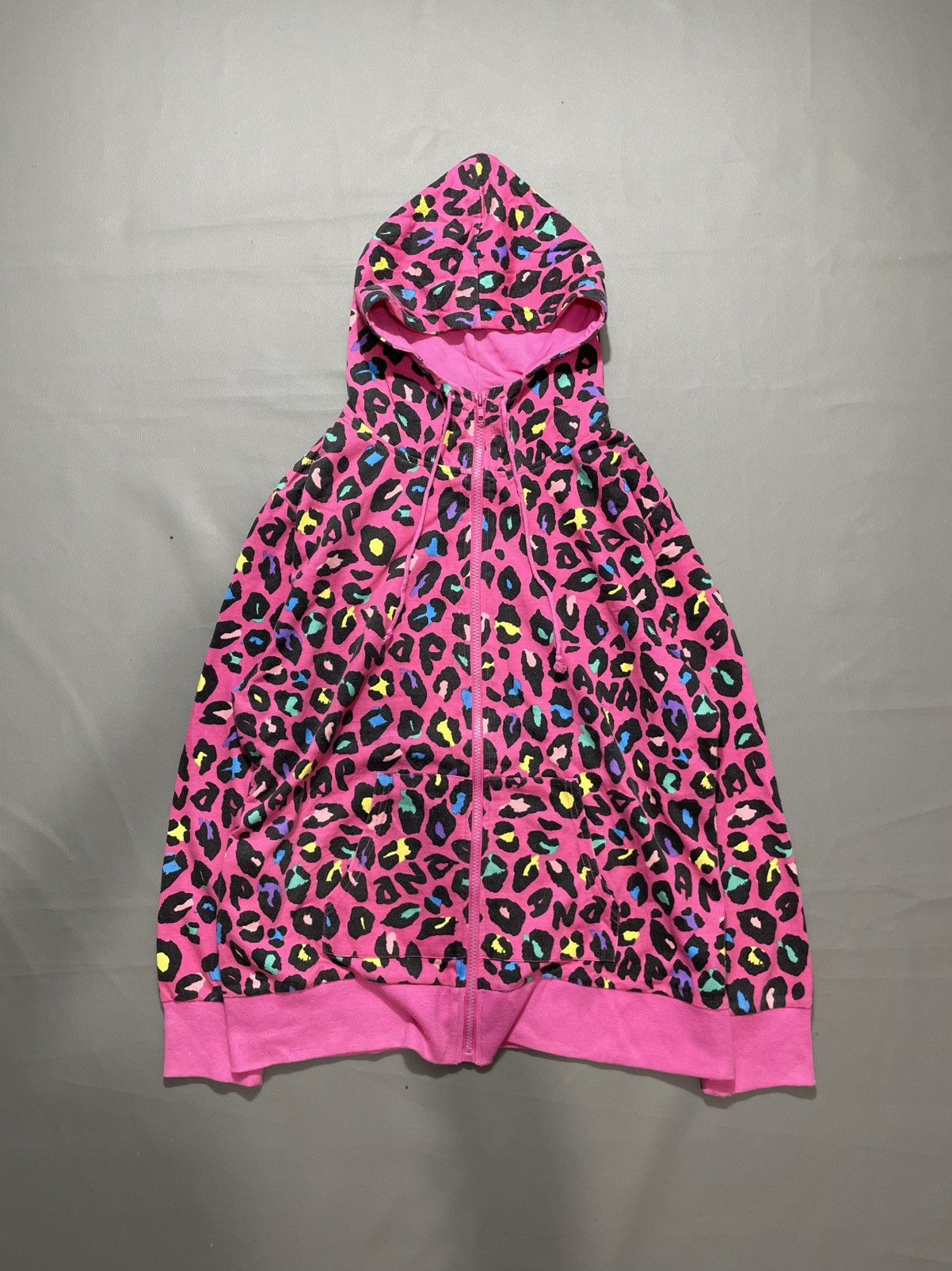 Japanese Leopard Mask Zip Up Hoodie