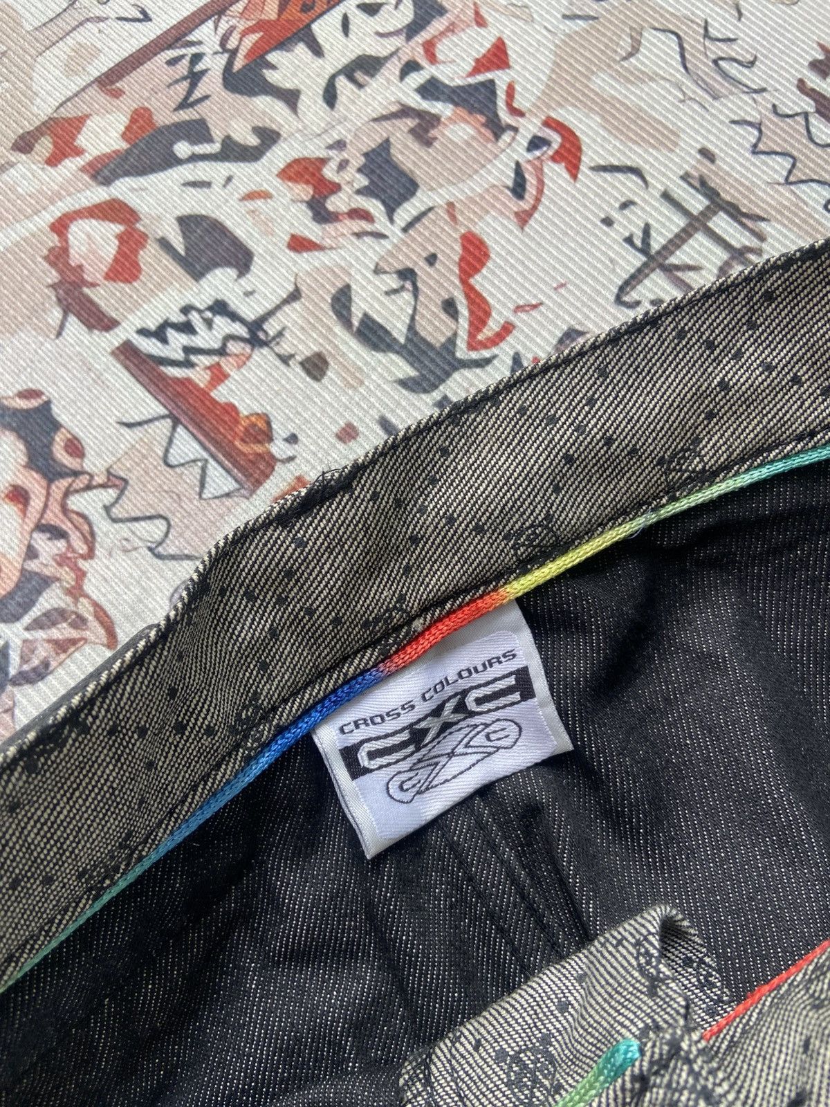 Cross Colours Vintage Cross Colour Monogram Pants Hip Hop Size US 30 / EU 46 - 5 Thumbnail