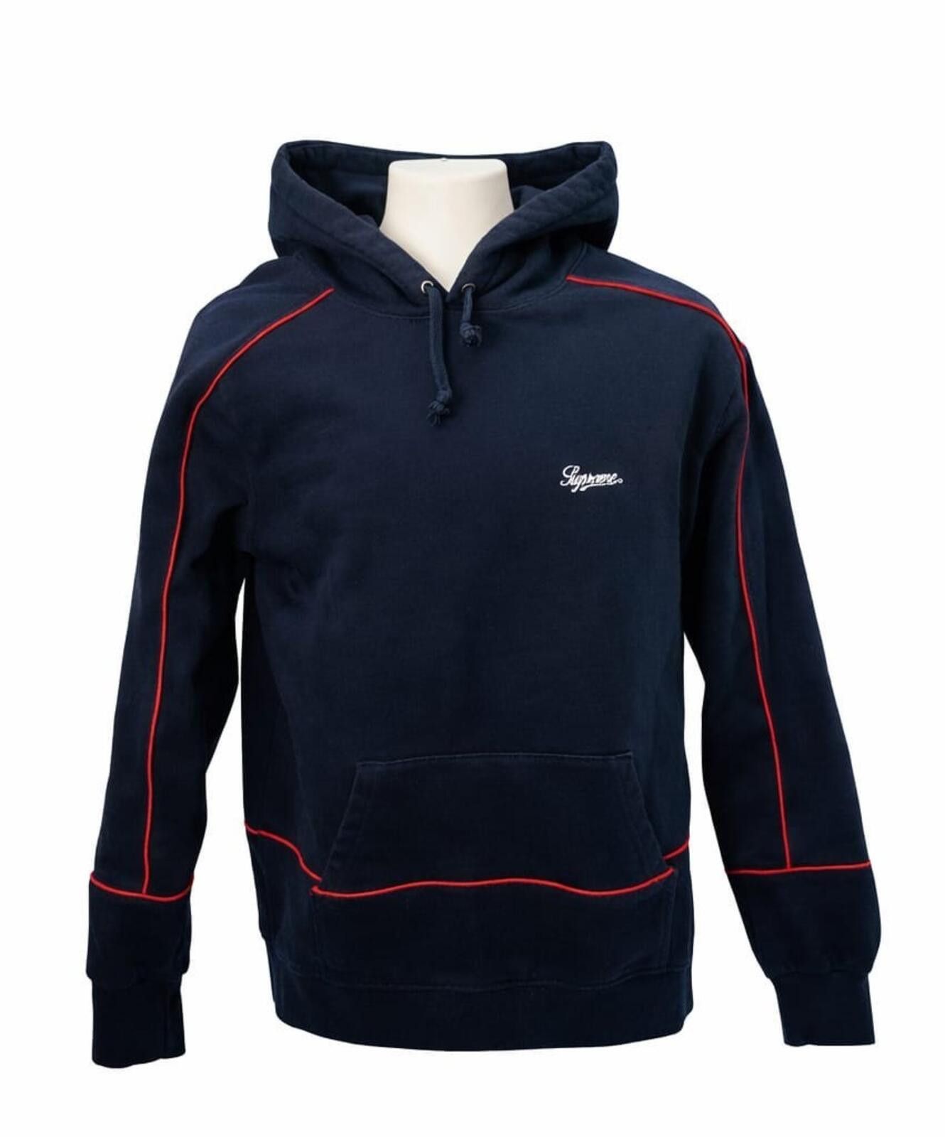 Lacoste × Supreme Hoodie Lacoste X Supreme L navy Men | Grailed