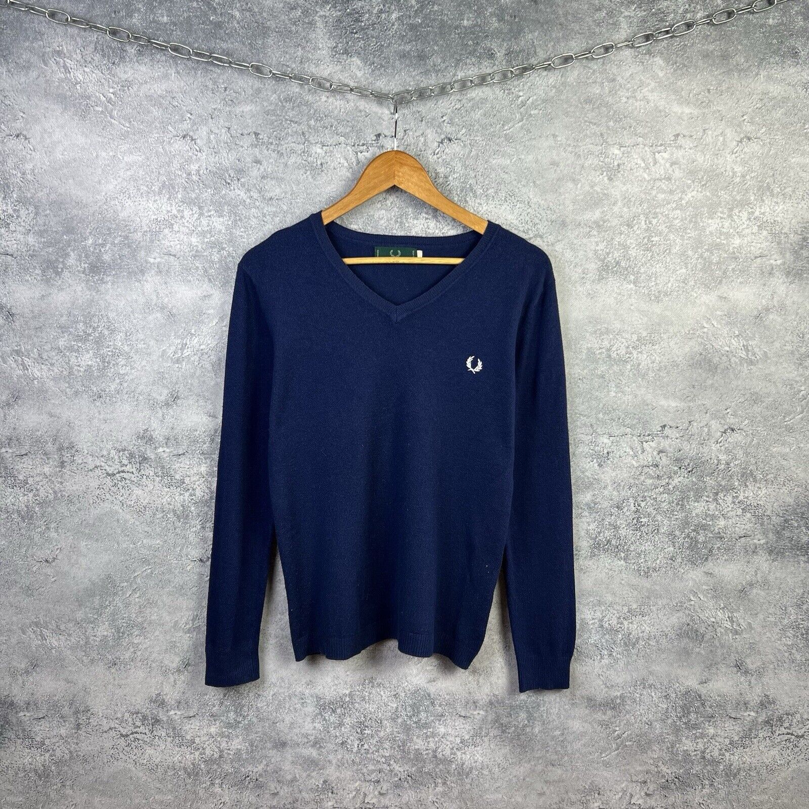 Fred Perry Fred Perry Vintage Sweater V-Neck Men's Size M Long Sleeve Size US M / EU 48-50 / 2 - 1 Thumbnail