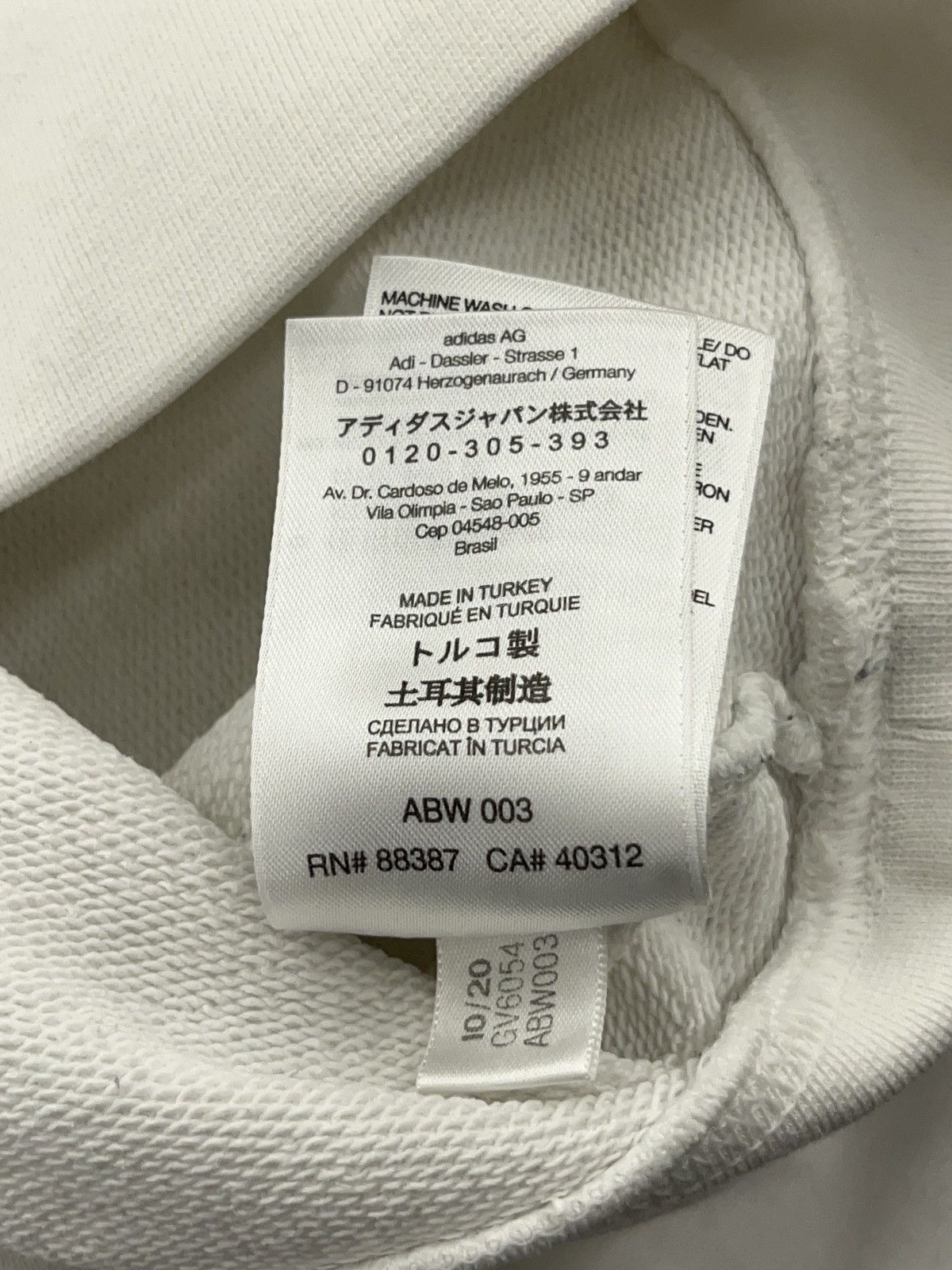 Y-3 Y-3 Yohji Yamamoto Box Logo Hoodie White M Size US M / EU 48-50 / 2 - 7 Thumbnail