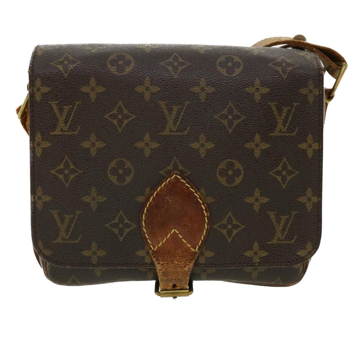 Louis Vuitton LOUIS VUITTON Monogram Cartouchiere MM Shoulder Bag M51253 Size ONE SIZE - 13 Thumbnail
