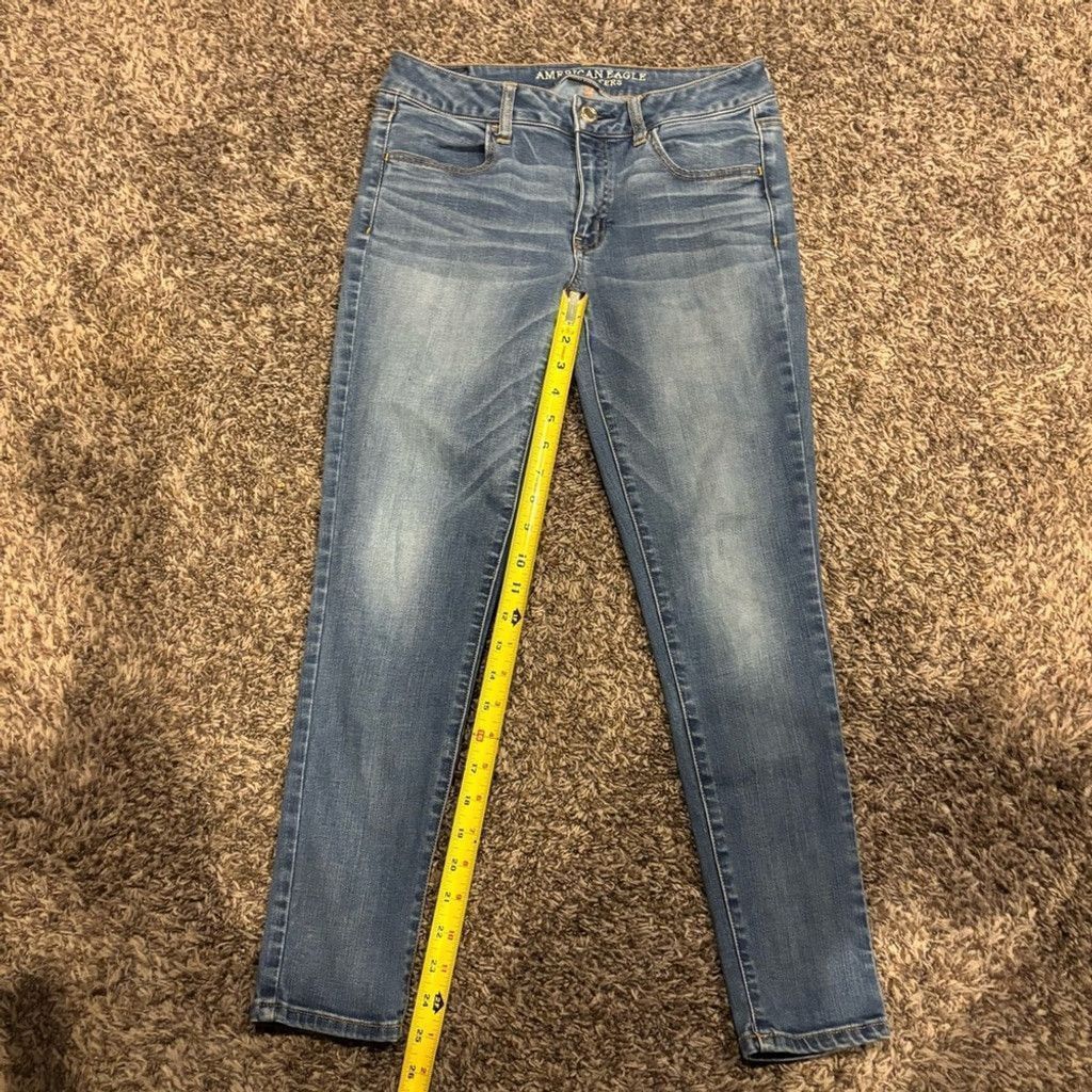 American Eagle Outfitters Women's American Eagle Jegging Jeans Size 30" / US 8 / IT 44 - 3 Thumbnail