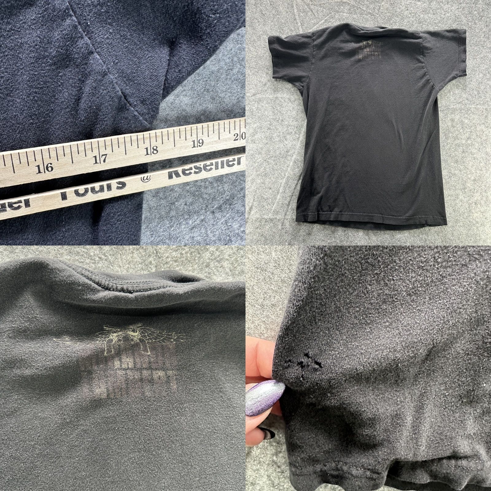 Tultex VINTAGE Miranda Lambert Shirt Womens Medium Black Country Music Tour Tee 2000s Size M / US 6-8 / IT 42-44 - 8 Thumbnail