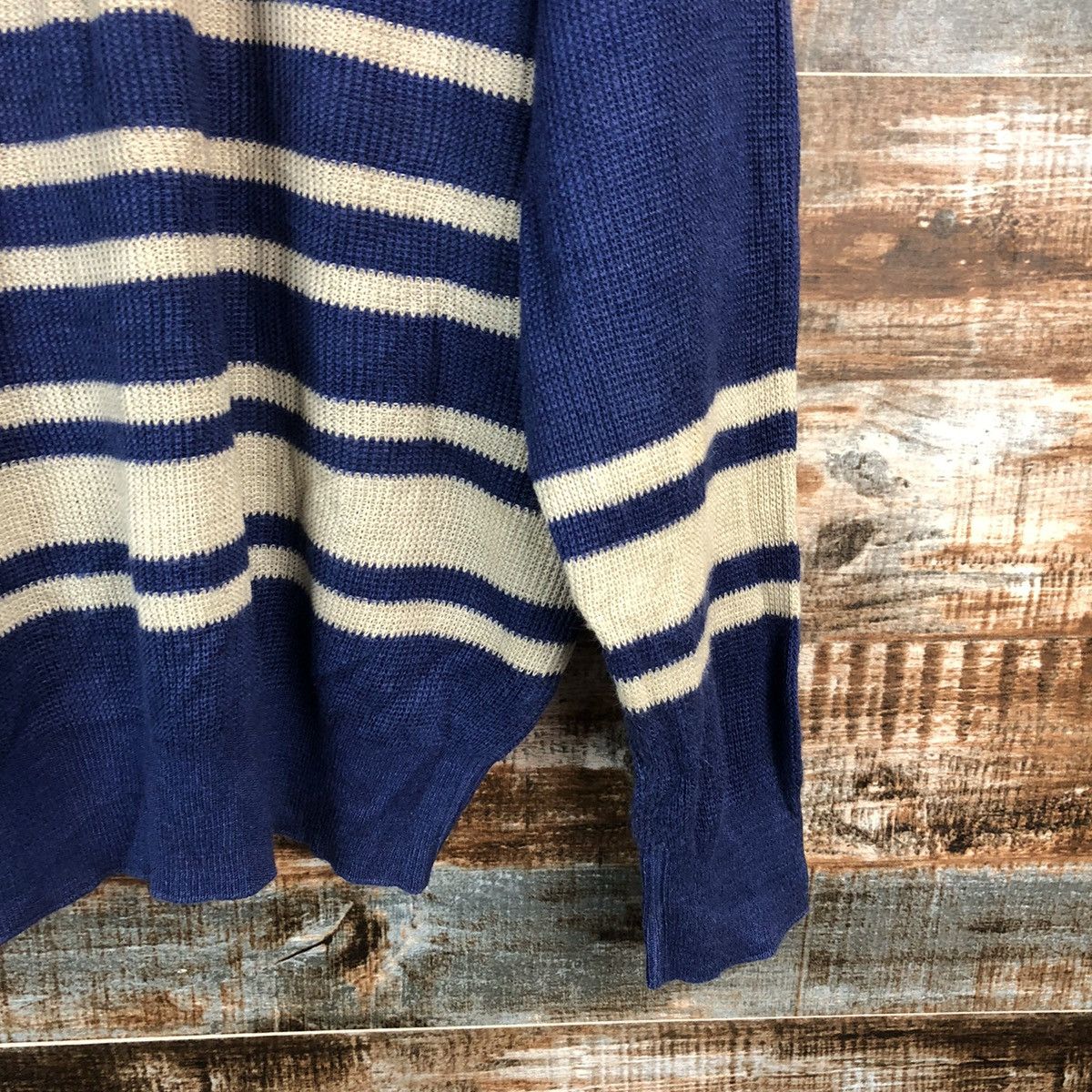 Japanese Brand Pia Sport Blue vintage knitwear Sweather #A2409 Size US L / EU 52-54 / 3 - 18 Thumbnail