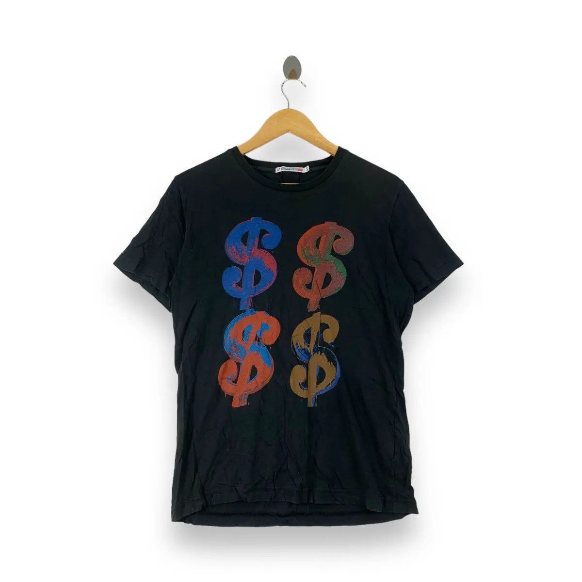 Andy Warhol × Uniqlo ANDY WARHOL x UNIQLO Dollar Signs Pop Art Tee Shirt Size US M / EU 48-50 / 2 - 1 Thumbnail