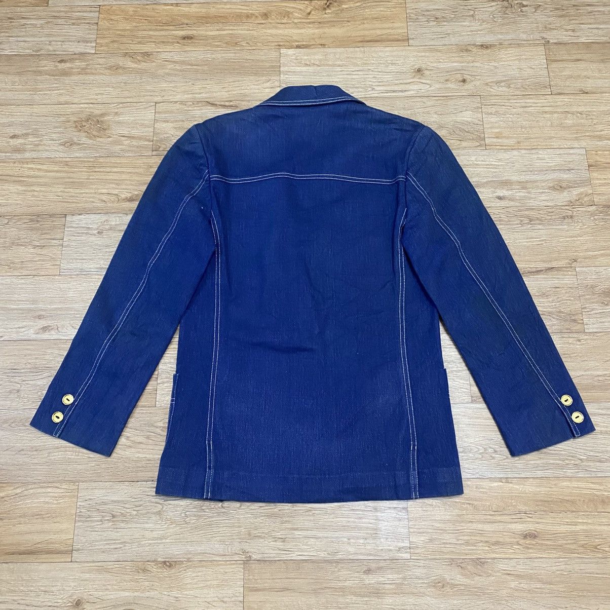 Celine 1990s Celine Blazers Denim Size M / US 6-8 / IT 42-44 - 9 Thumbnail