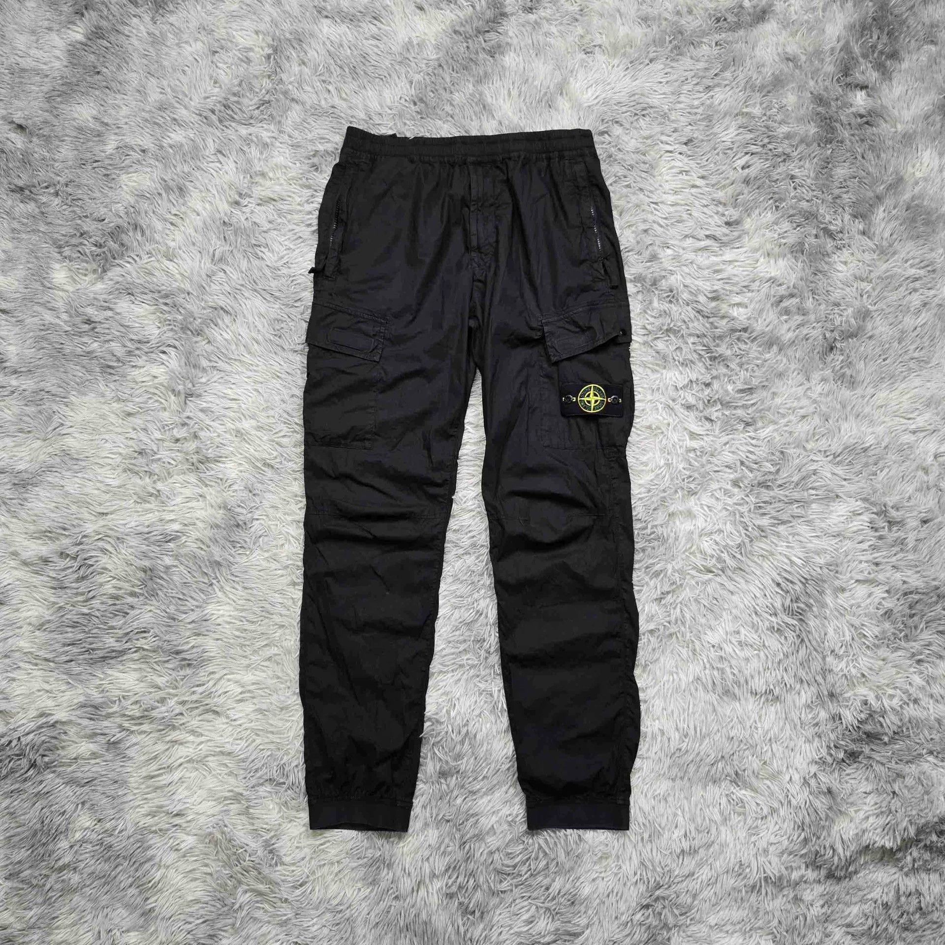 Stone Island stone island casual elastic waist pants Size US 30 / EU 46 - 1 Thumbnail