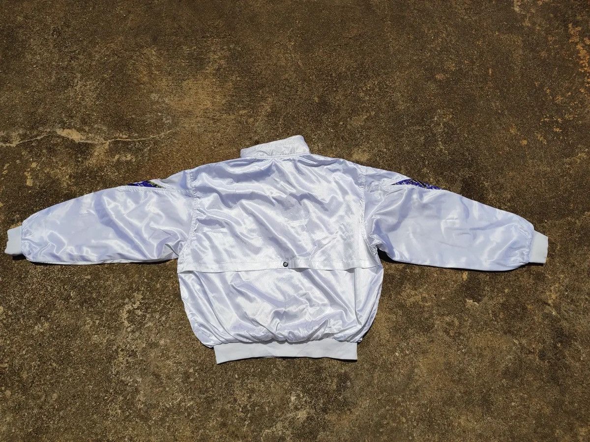 Converse Vintage Converse Satin Bomber Jacket - Patterned Collar Size US XL / EU 56 / 4 - 8 Thumbnail