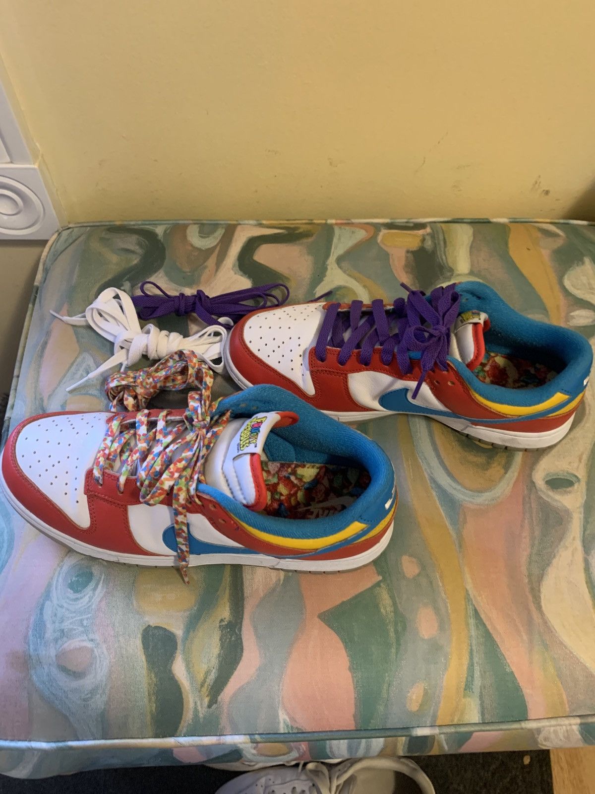 Nike Fruity pebble dunks Size US 8 / EU 41 - 1 Thumbnail