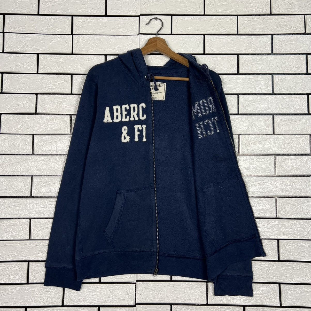 Abercrombie & Fitch ABERCROMBIE & FITCH Big Logo Zipper Hoodies #4186-C191 Size US S / EU 44-46 / 1 - 8 Thumbnail