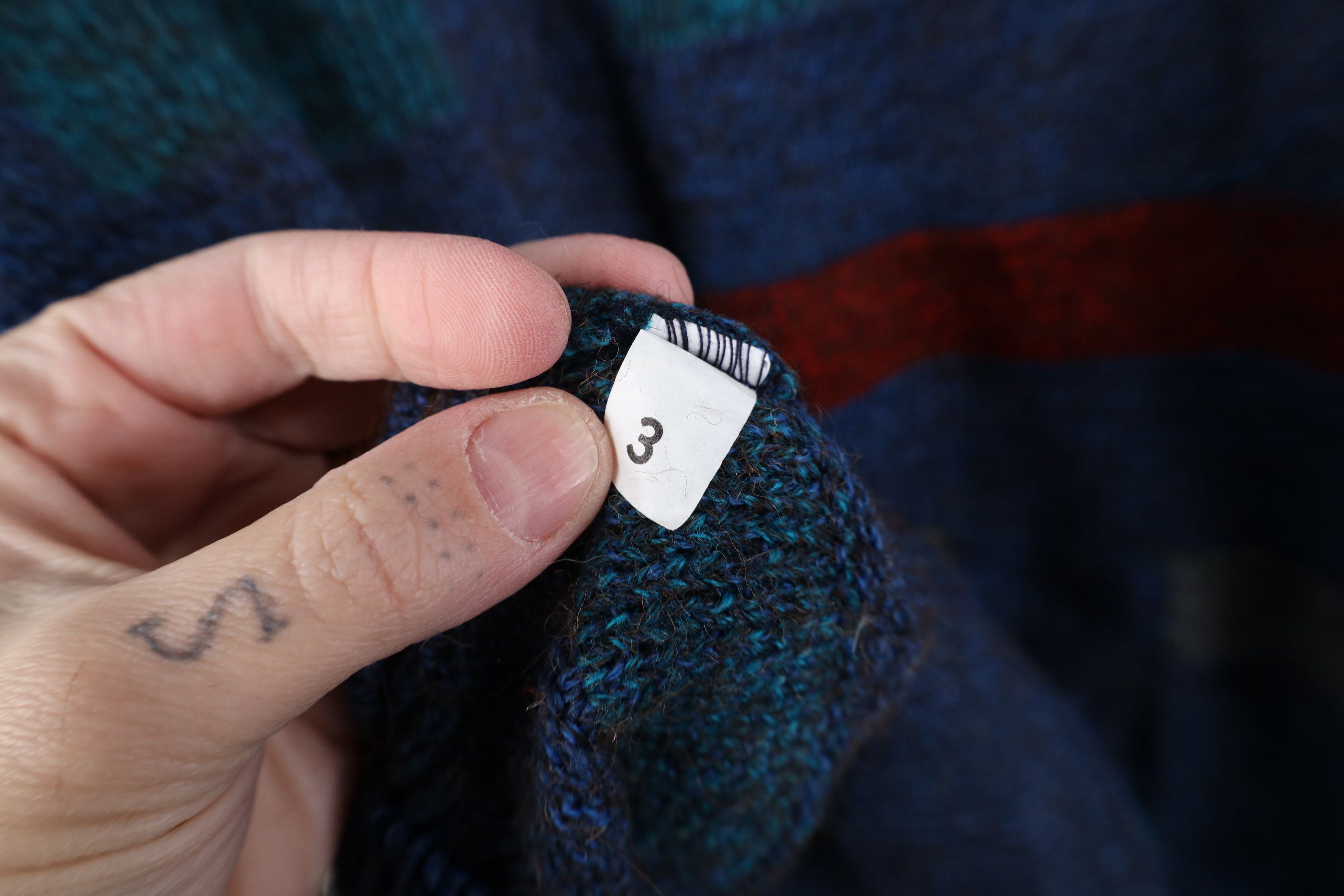 Vintage Vintage 90s Streetwear Wool Blend Knit Crewneck Sweater Size US M / EU 48-50 / 2 - 7 Thumbnail