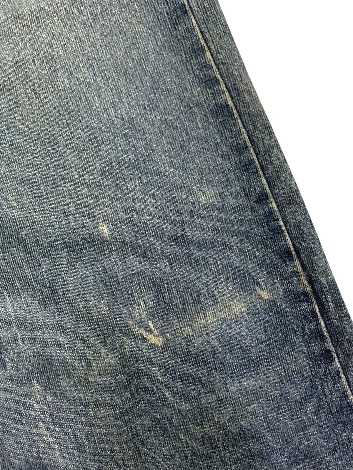Levi's VINTAGE LEVIS 512 FADED & RUSTY DISTRESSED DENIM Size US 35 - 17 Thumbnail