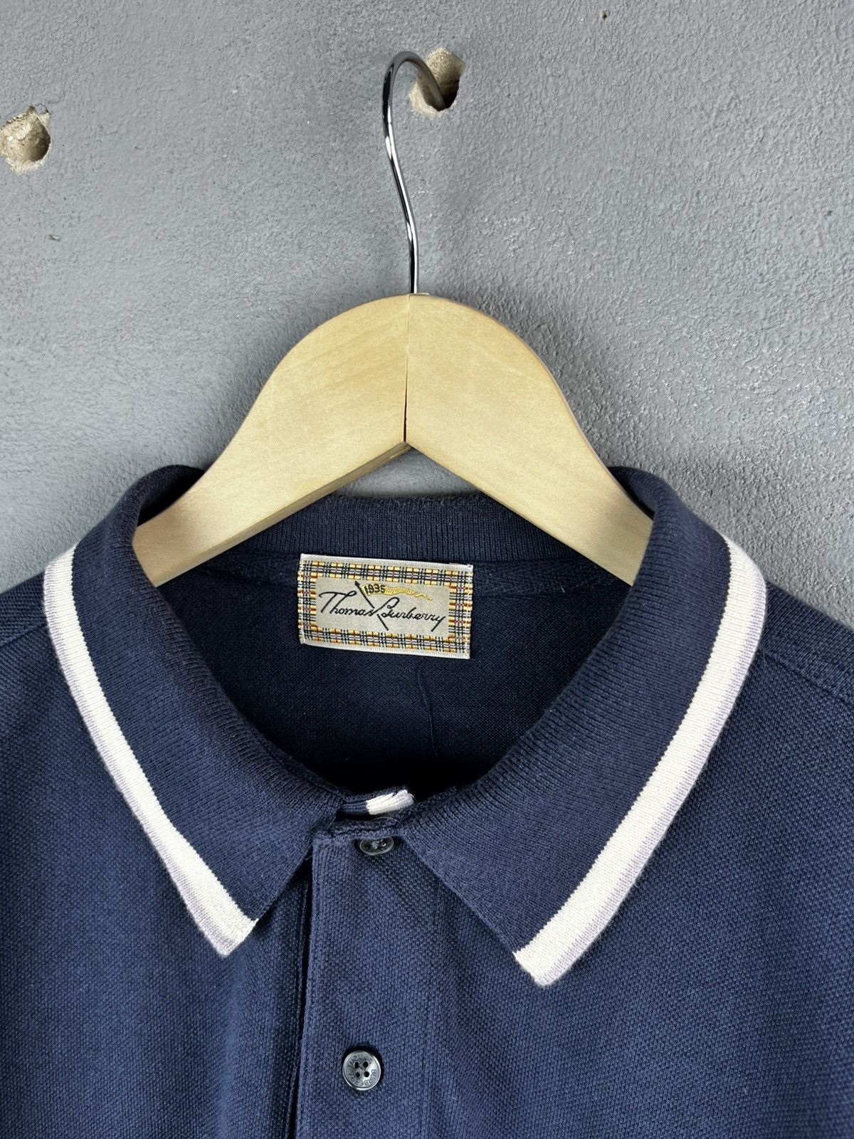Burberry Thomas Burberry polo shirt vintage size L Size US XL / EU 56 / 4 - 2 Thumbnail