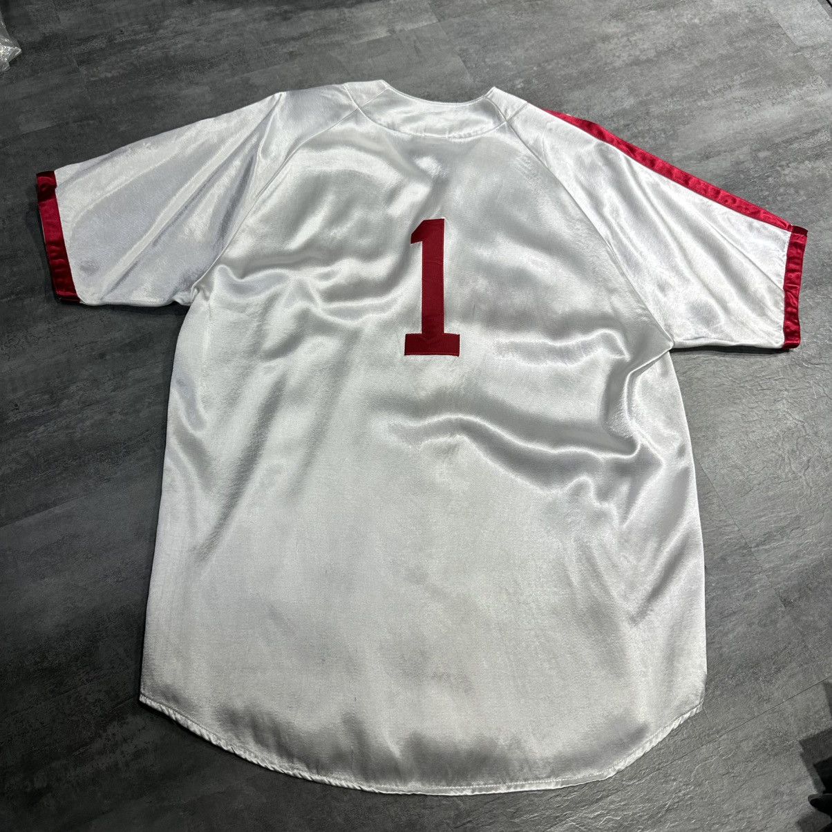 Supreme Supreme Satin Baseball Jersey Size US L / EU 52-54 / 3 - 3 Thumbnail