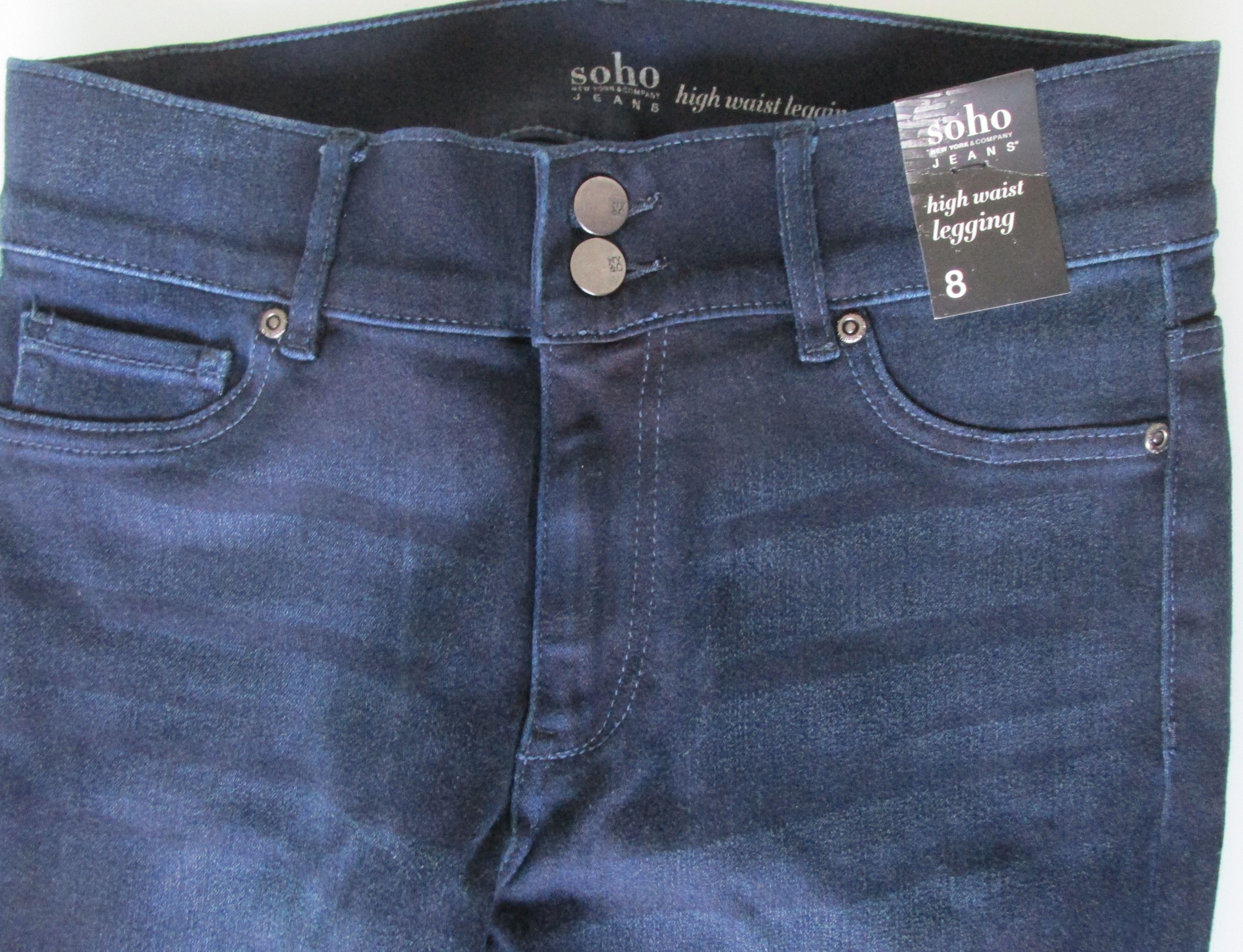 Other N.Y. & Co. (NWT) Soho High Waisted Legging Jeans Size 8 Size 30" / US 8 / IT 44 - 3 Thumbnail
