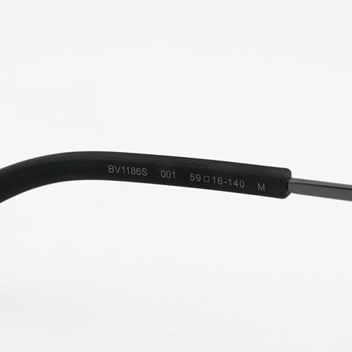 Bottega Veneta Bottega Veneta BV1186S 001 Sunglasses Ruthenium Cat Eye Fram Size ONE SIZE - 9 Thumbnail