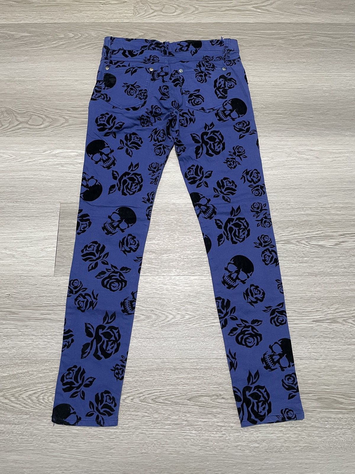 Japanese Brand × Vintage Japanese brand x skull x punk pants Size US 28 / EU 44 - 12 Thumbnail
