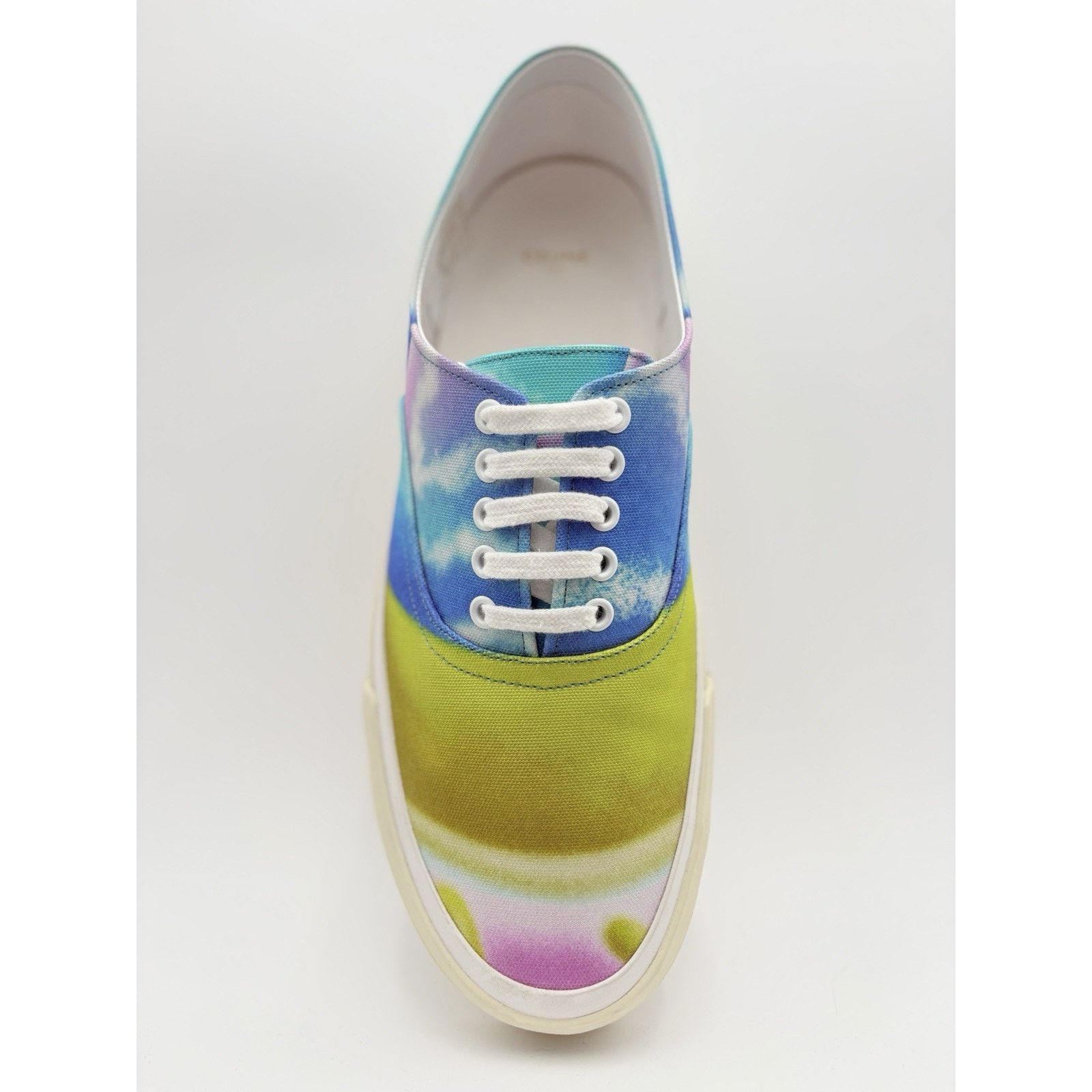 Celine Celine Canvas Print Low Sneaker ' Tie Dye ' | NEW! Size US 12 / EU 45 - 5 Thumbnail