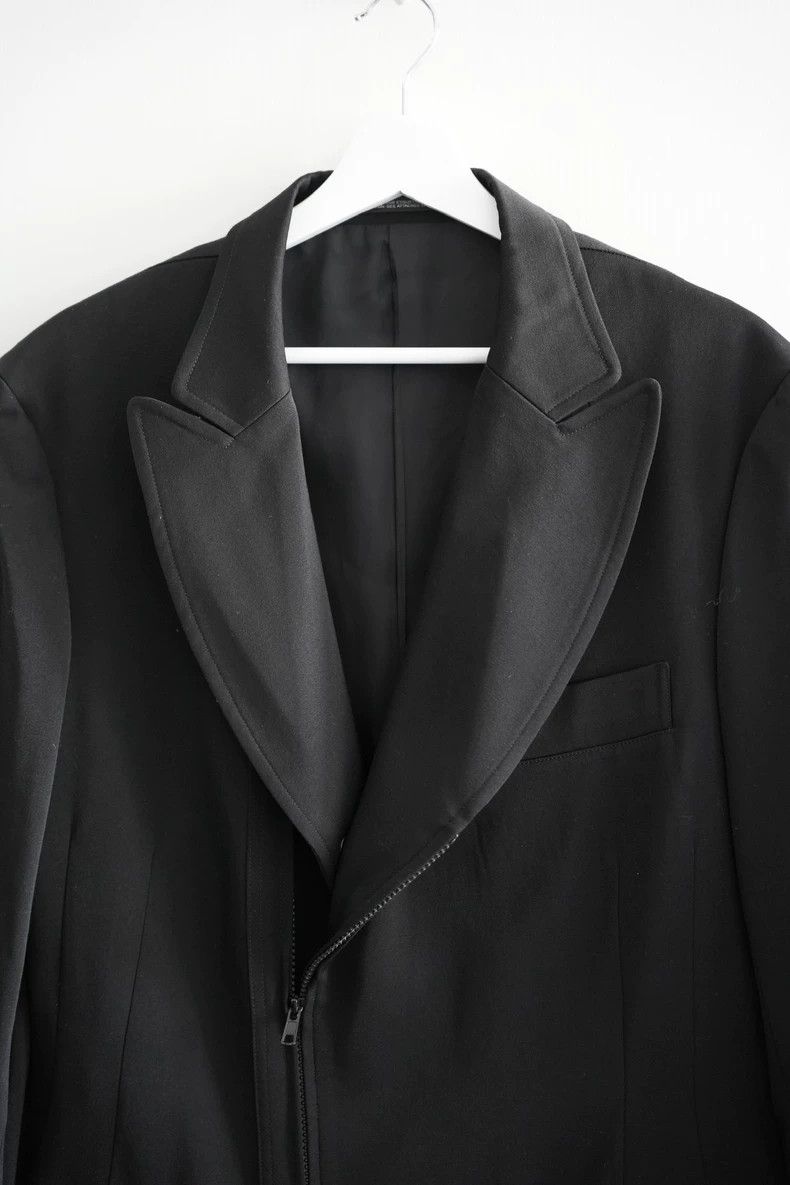 Yohji Yamamoto Yohji Yamamoto size 2 13 aw Festive Hand Flower Zipper Suit Size 38R - 5 Thumbnail