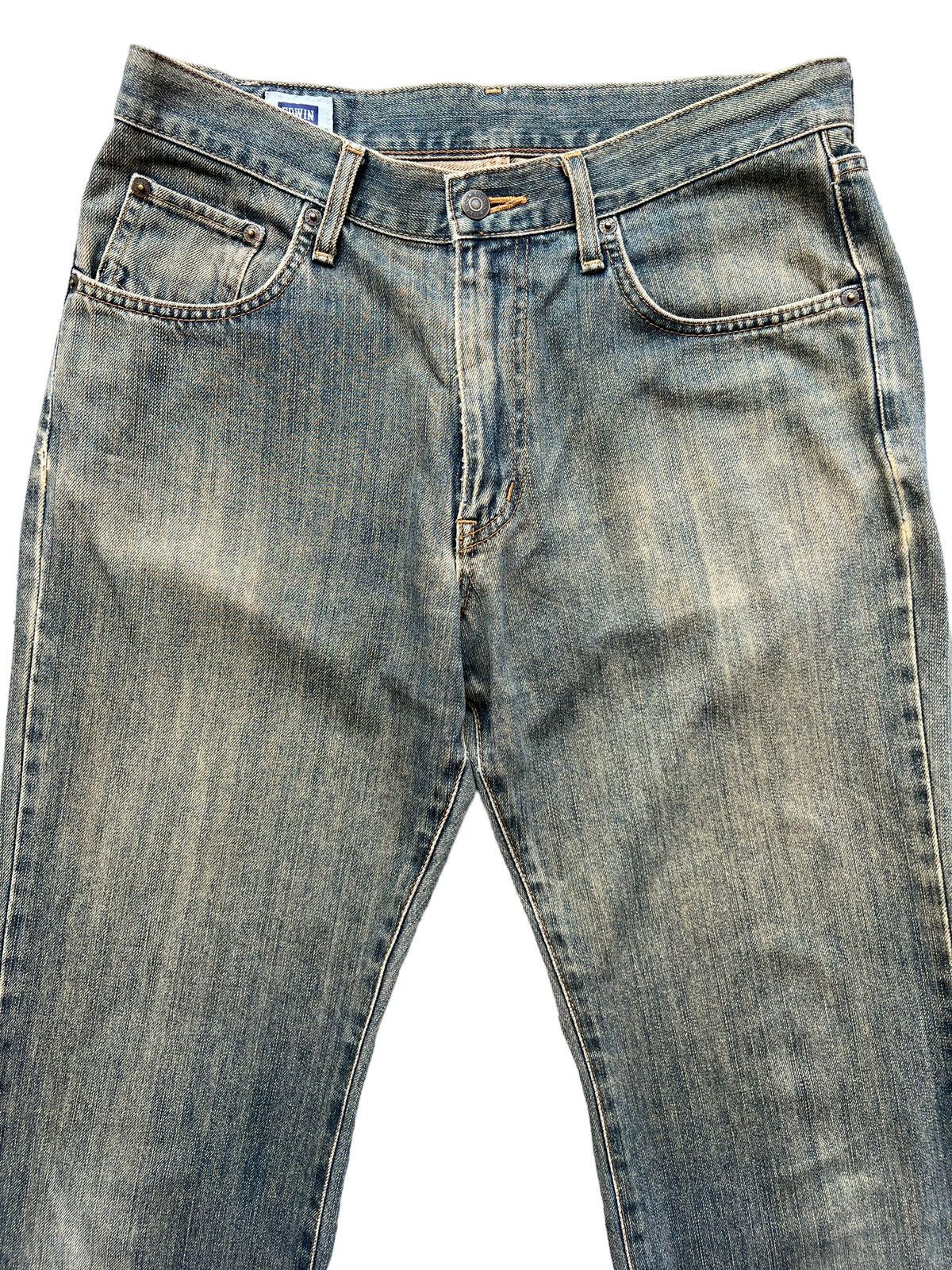 Edwin Vintage Edwin Distressed Rusty Denim Jeans 32x32 Size US 32 / EU 48 - 4 Thumbnail