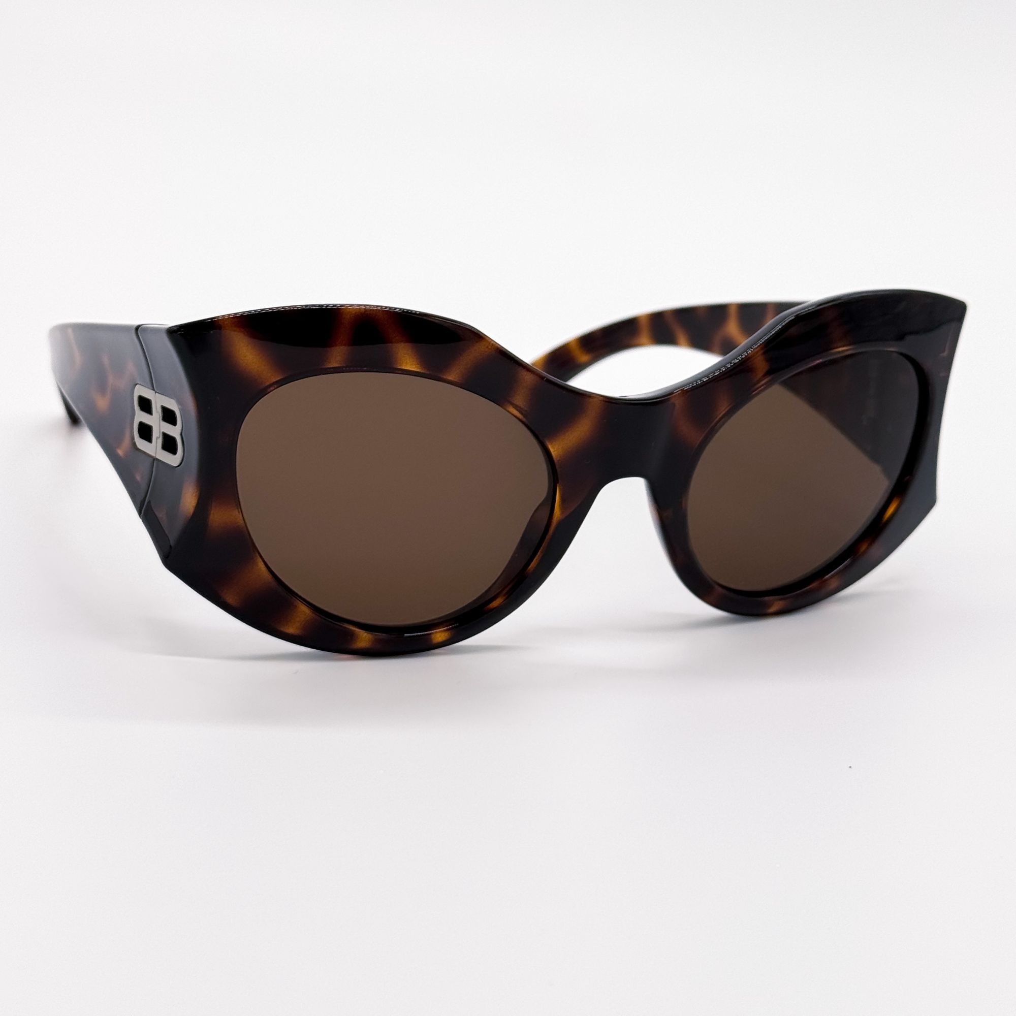 Balenciaga NEW BALENCIAGA BB0256S 002 SUNGLASSES BROWN BUTTERFLY WOMEN Size ONE SIZE - 5 Thumbnail