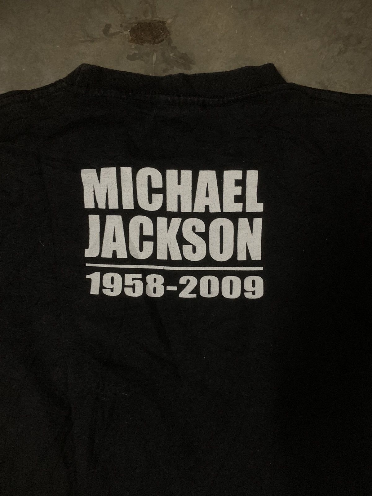 Band Tees Micheal Jackson 1958-2009 Full Print Bootleg Tee Size US M / EU 48-50 / 2 - 6 Thumbnail