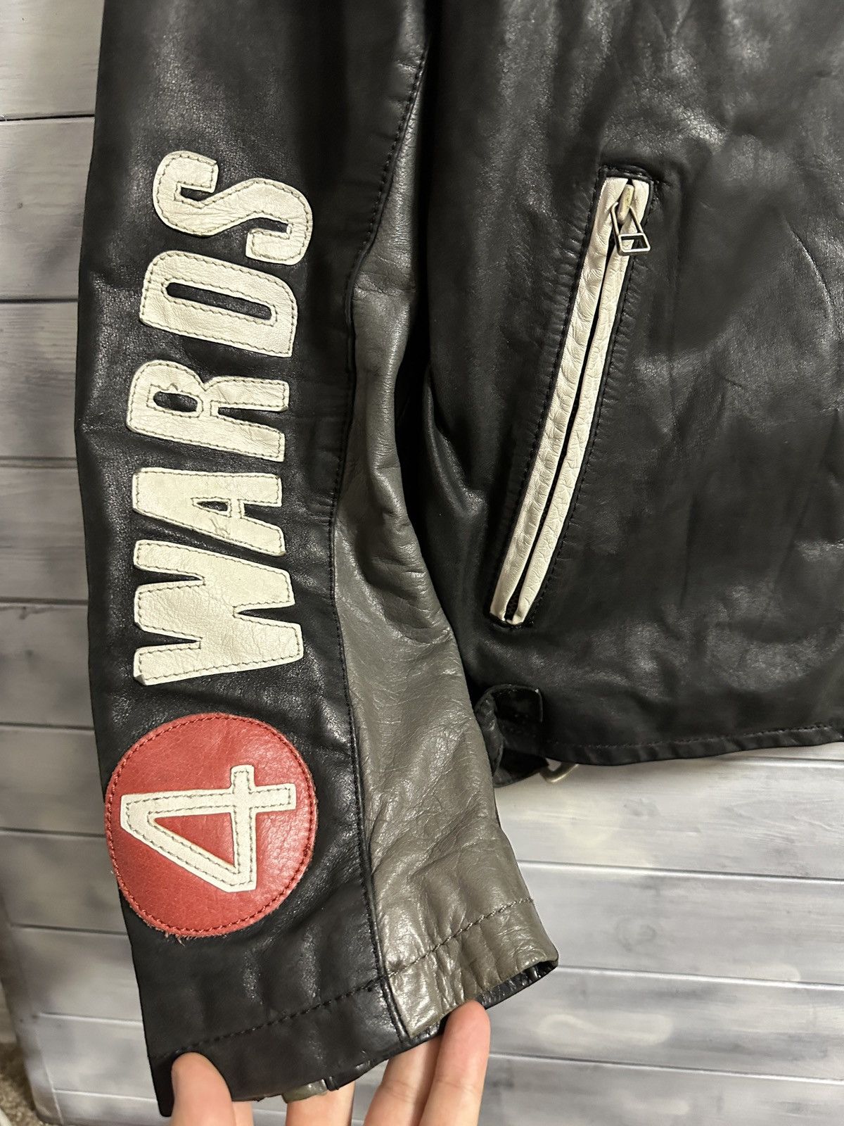 Other Rare 4 Wards Leather Jacket Racing Motorcycle Size US M / EU 48-50 / 2 - 6 Thumbnail