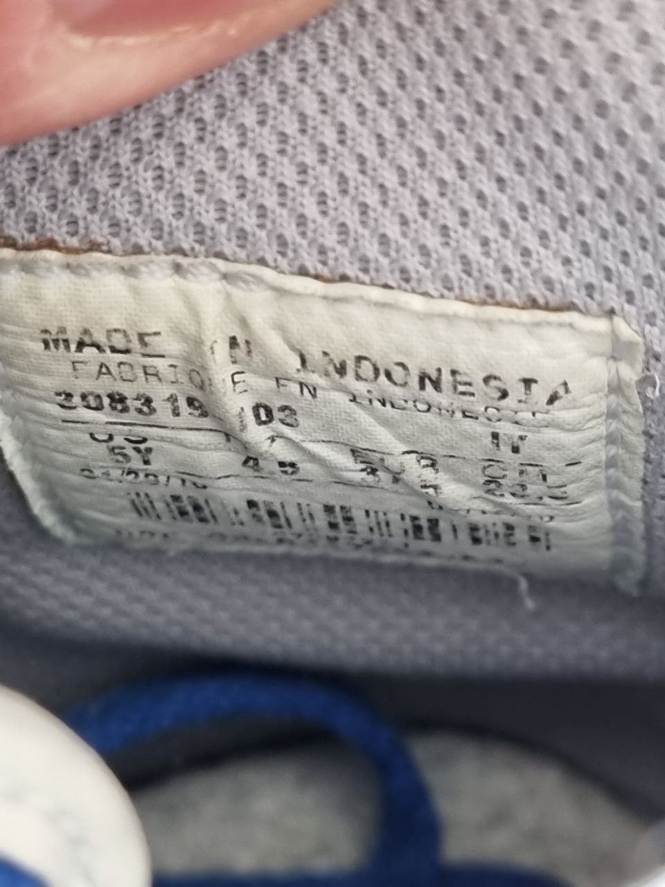 Nike Nike Dunk High GS 'White Blue Sapphire' Size US 6.5 / IT 36.5 - 7 Thumbnail