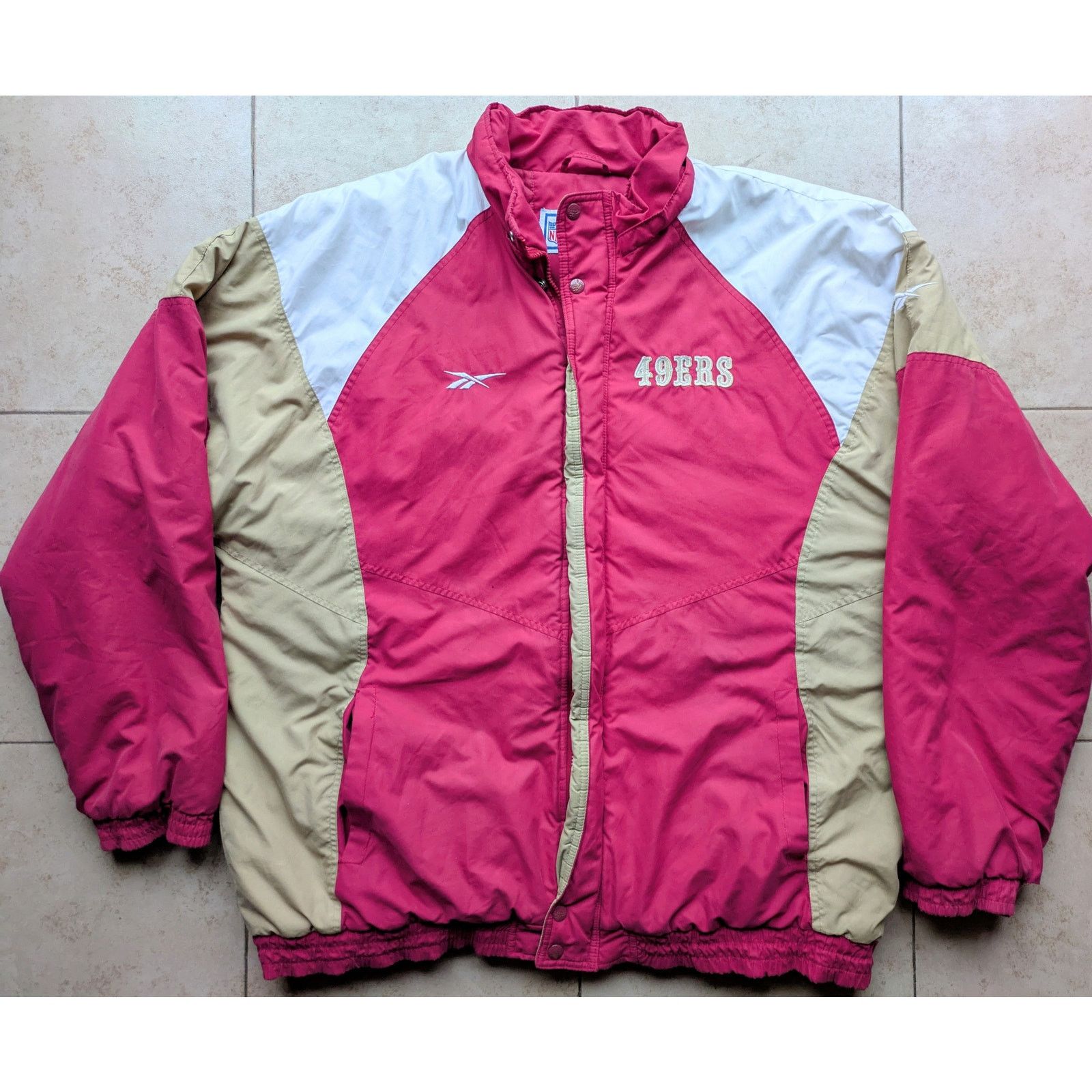 NFL × Starter San Francisco 49ers 90s REEBOK puffer NFL Pro Line vtg Size US XXL / EU 58 / 5 - 3 Thumbnail