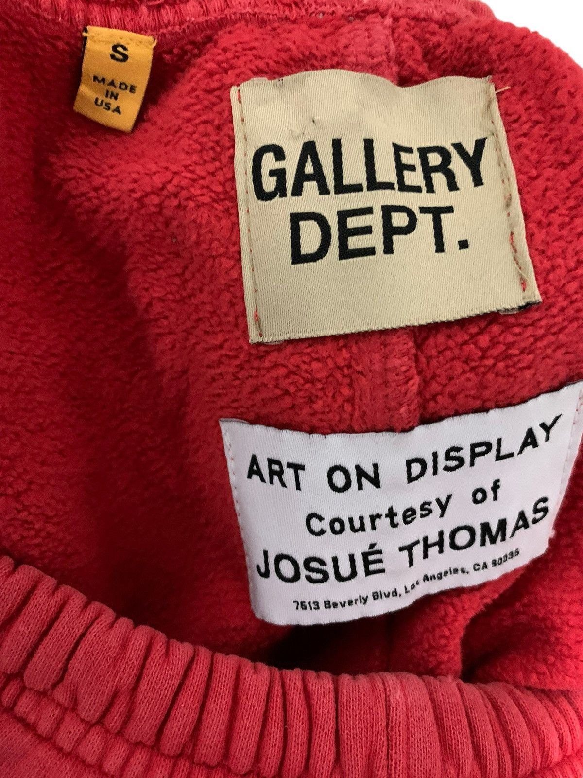 Gallery Dept. Gallery department sweats red Size US 30 / EU 46 - 10 Thumbnail