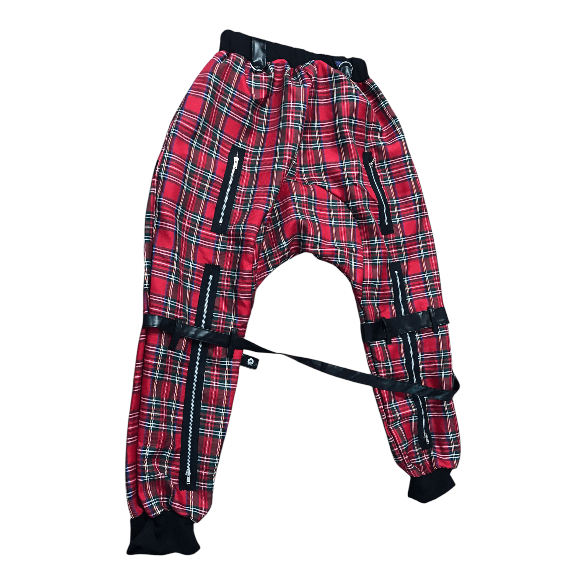 If Six Was Nine × Japanese Brand × Seditionaries Acdc Bondage red plaid Pant Size US 31 - 5 Thumbnail