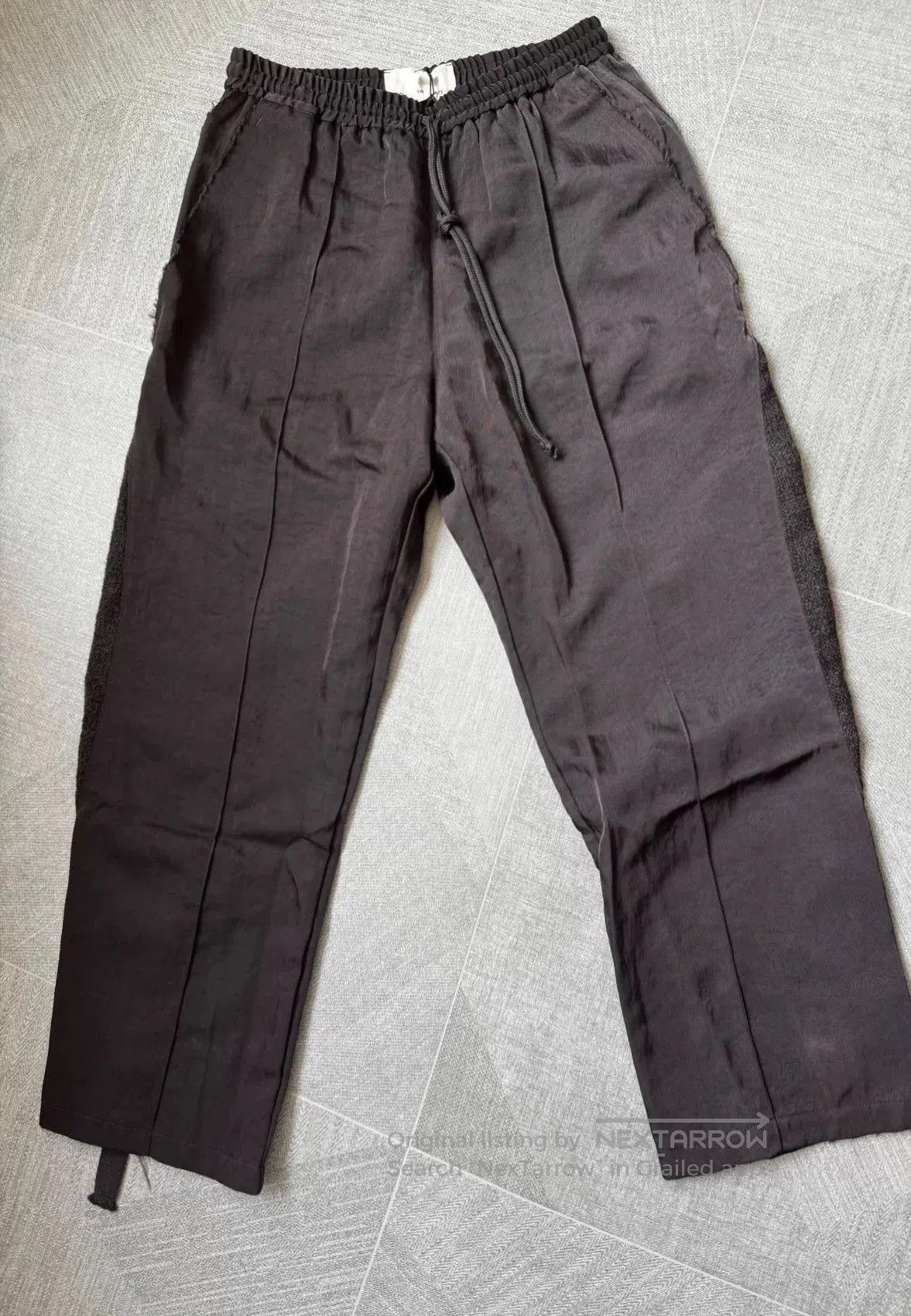 Song For The Mute sftm 24.2 TEARDROP Black Track Pants. Size US 32 / EU 48 - 2 Thumbnail